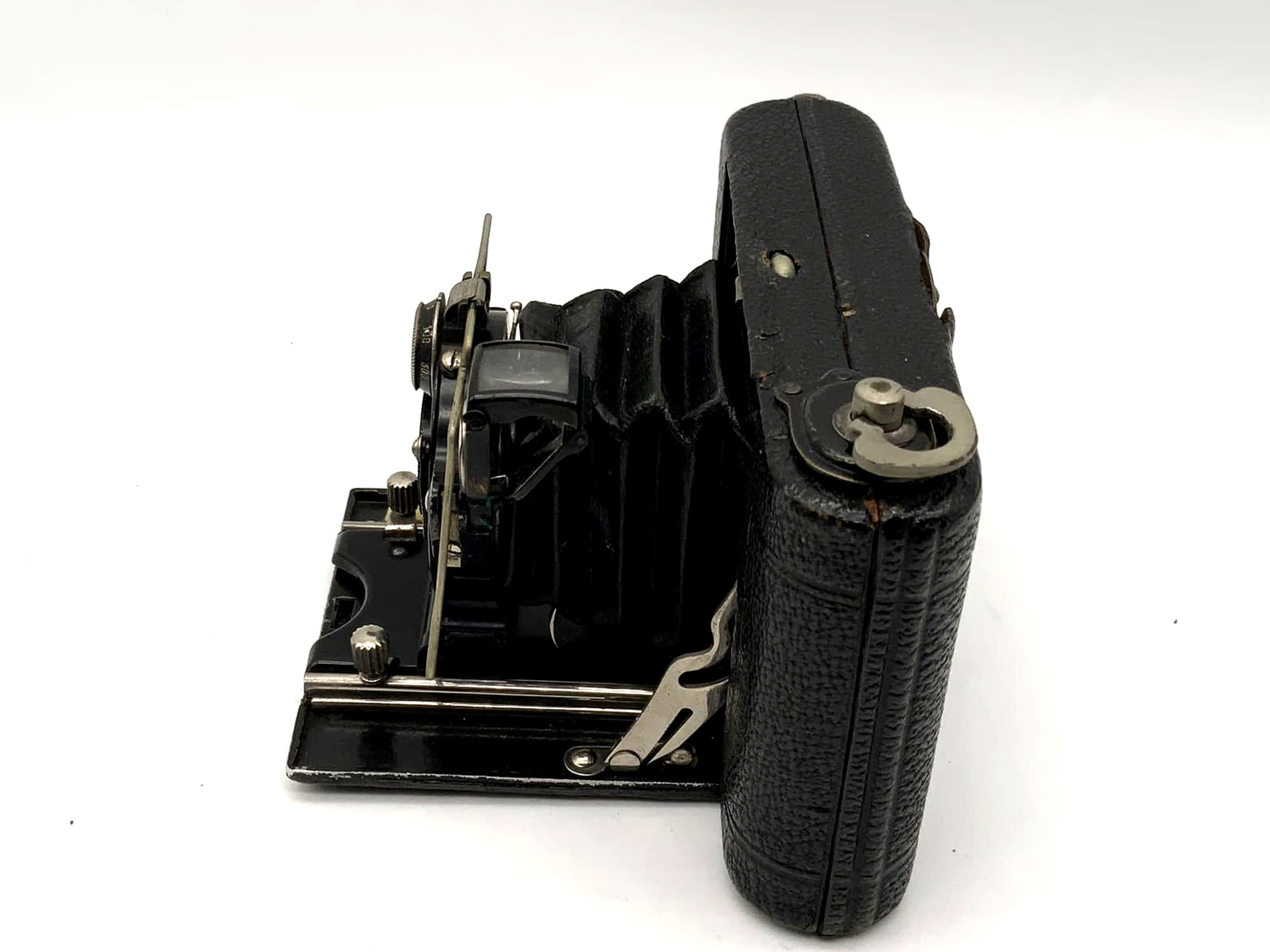 Ica Icarette folding camera with Dominar 1:4.5 F=7.5cm Compur 6x6 analog camera