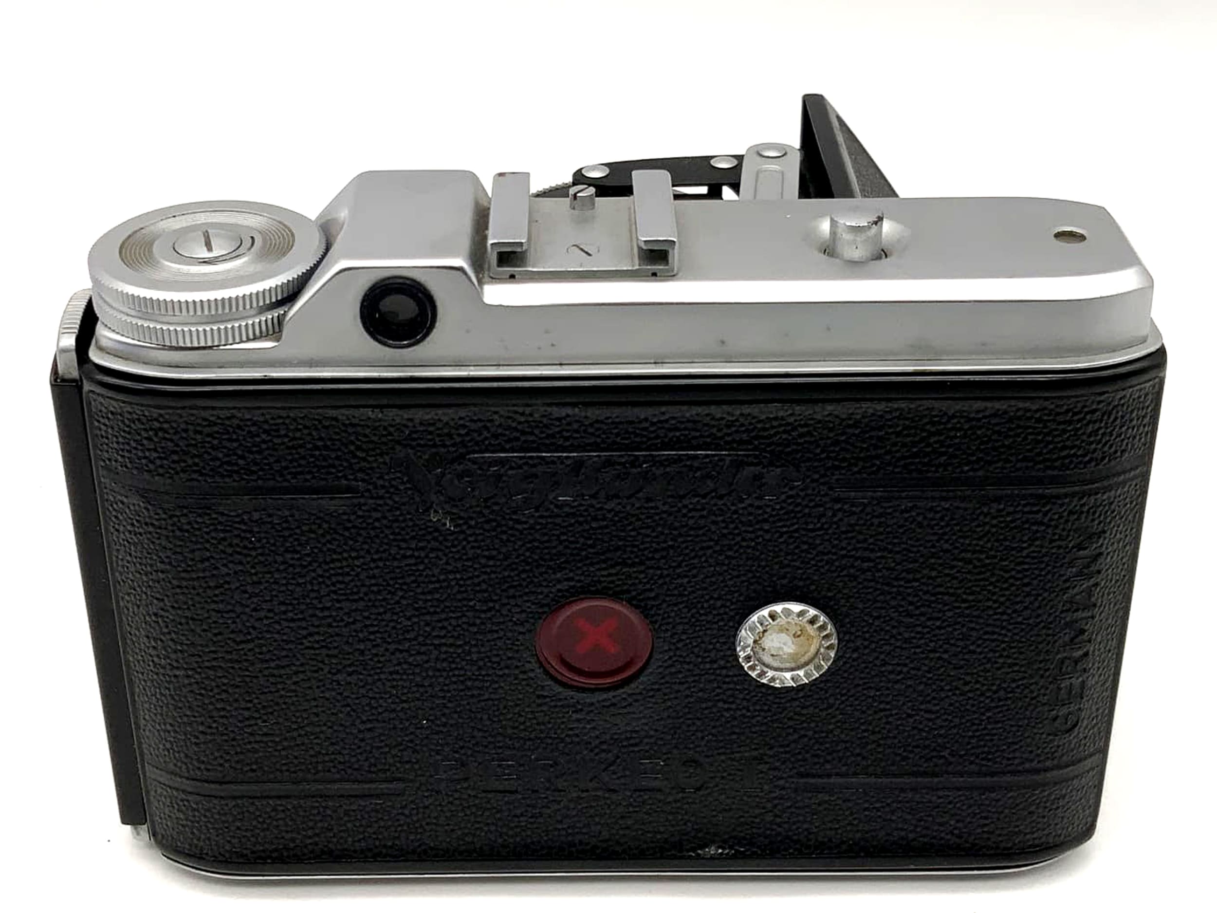 Voigtländer Perkeo I folding camera with Vaskar 1:4.5/75 Prontor-S 6x6 analog camera