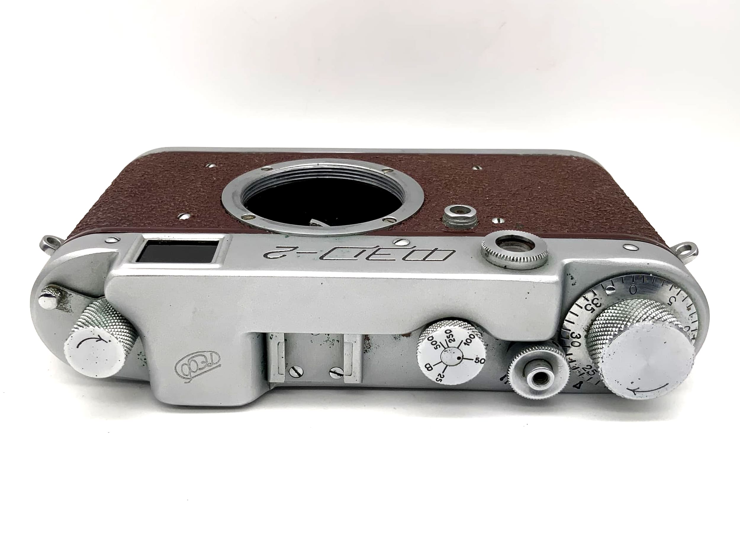 FED 2 Type B Rangefinder Camera Red Analog Camera Body Housing Viewfinder Camera (M39)