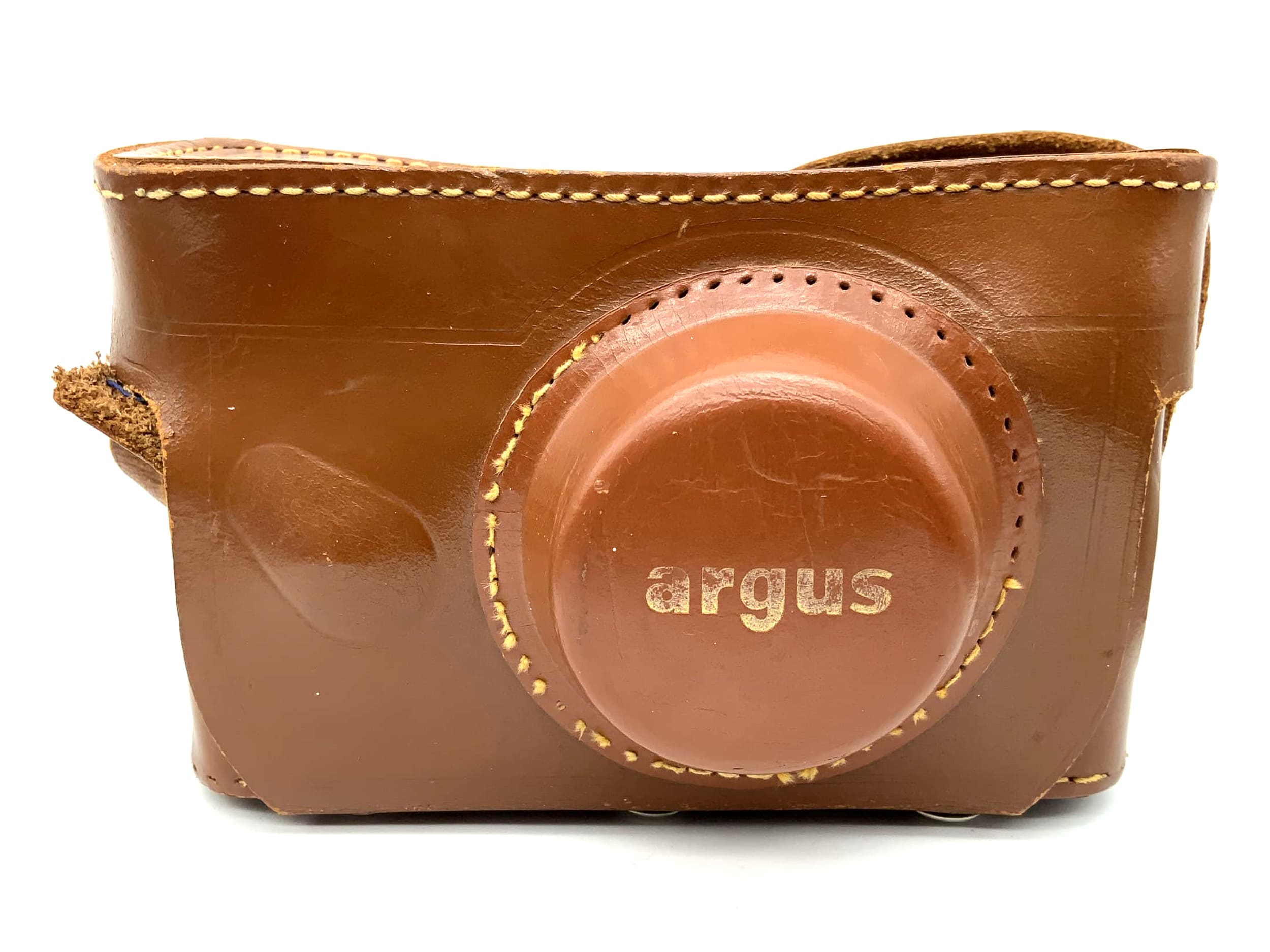 Argus C-3 viewfinder camera Cintar f/3.5 50mm with case, compact camera, analog camera