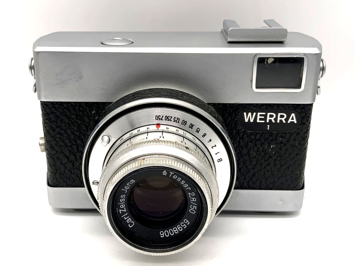 Carl Zeiss Werra 1 viewfinder camera with Tessar 2.8/50 Prestor RVS analog camera