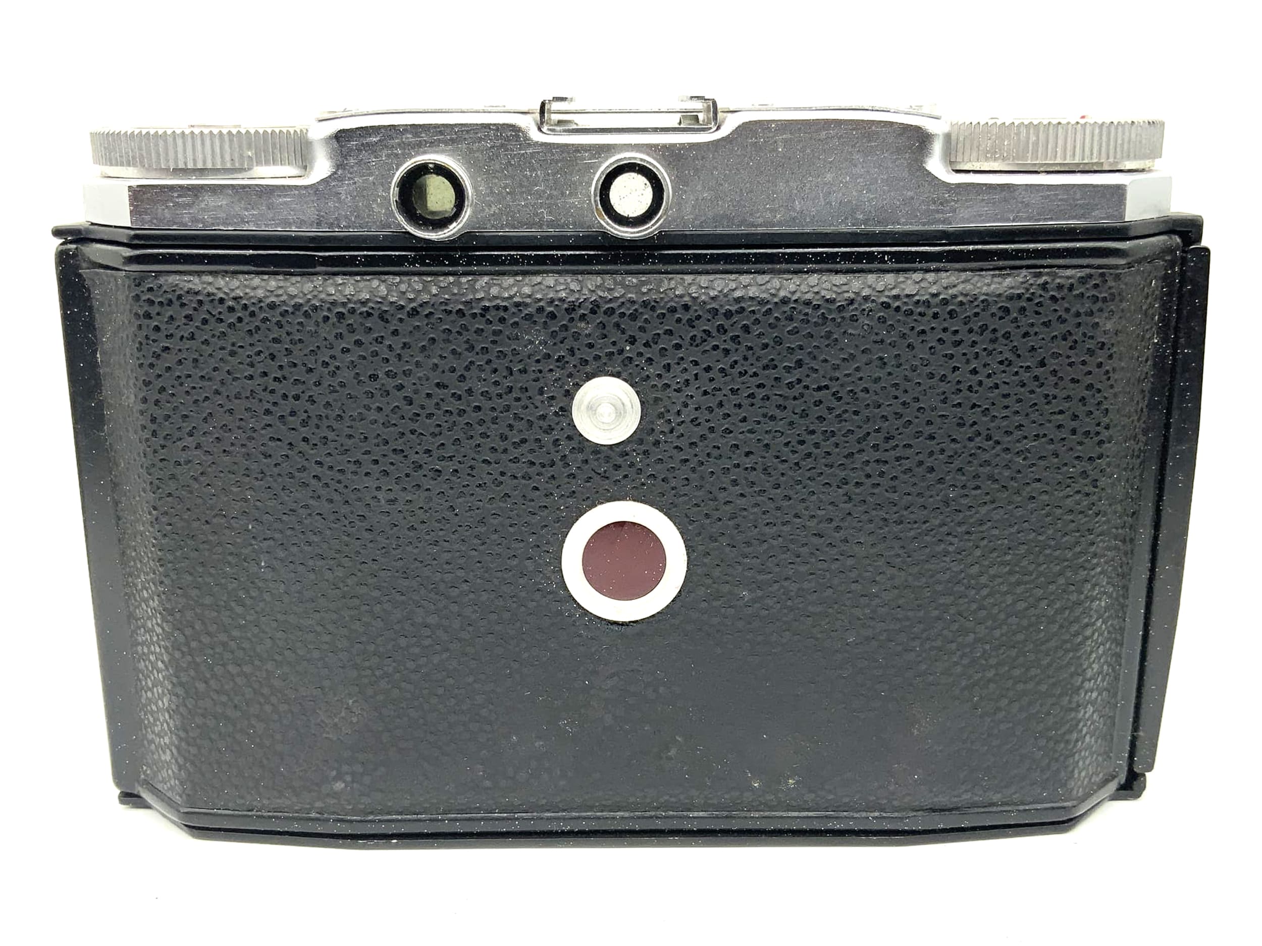 Braun Gloria viewfinder camera with Praxanar 1:2.9/75 red V Prontor-SVS analog camera