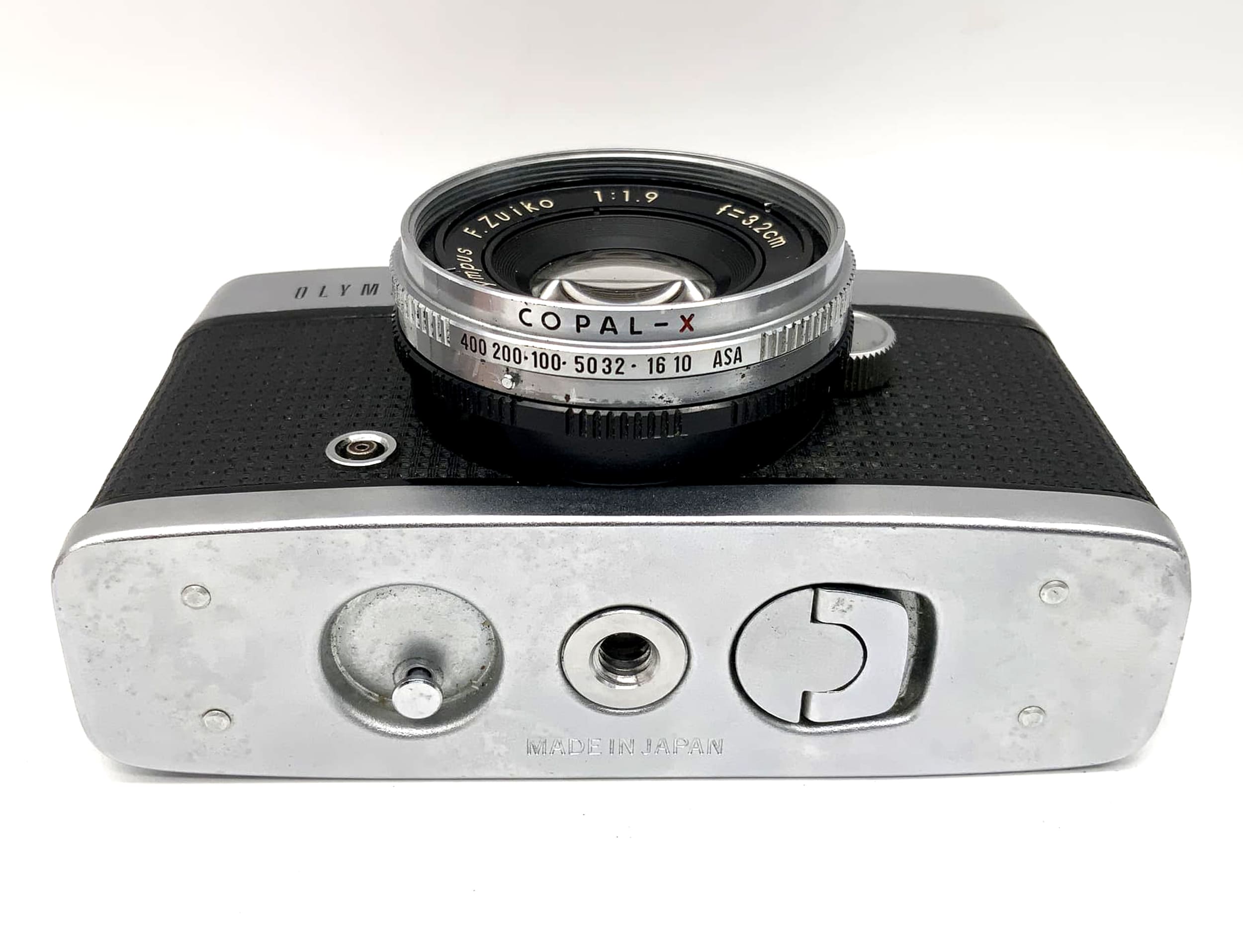 Olympus PEN-D viewfinder camera with F.Zuiko 1:1.9 f=3.2cm analog camera! Beli defective!