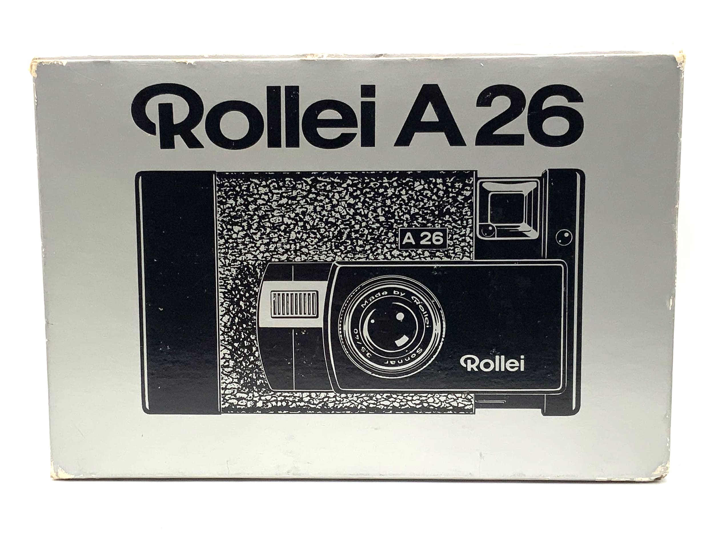 Rollei A 26 viewfinder camera with Sonnar 3.5/40 compact camera, analog camera, new!