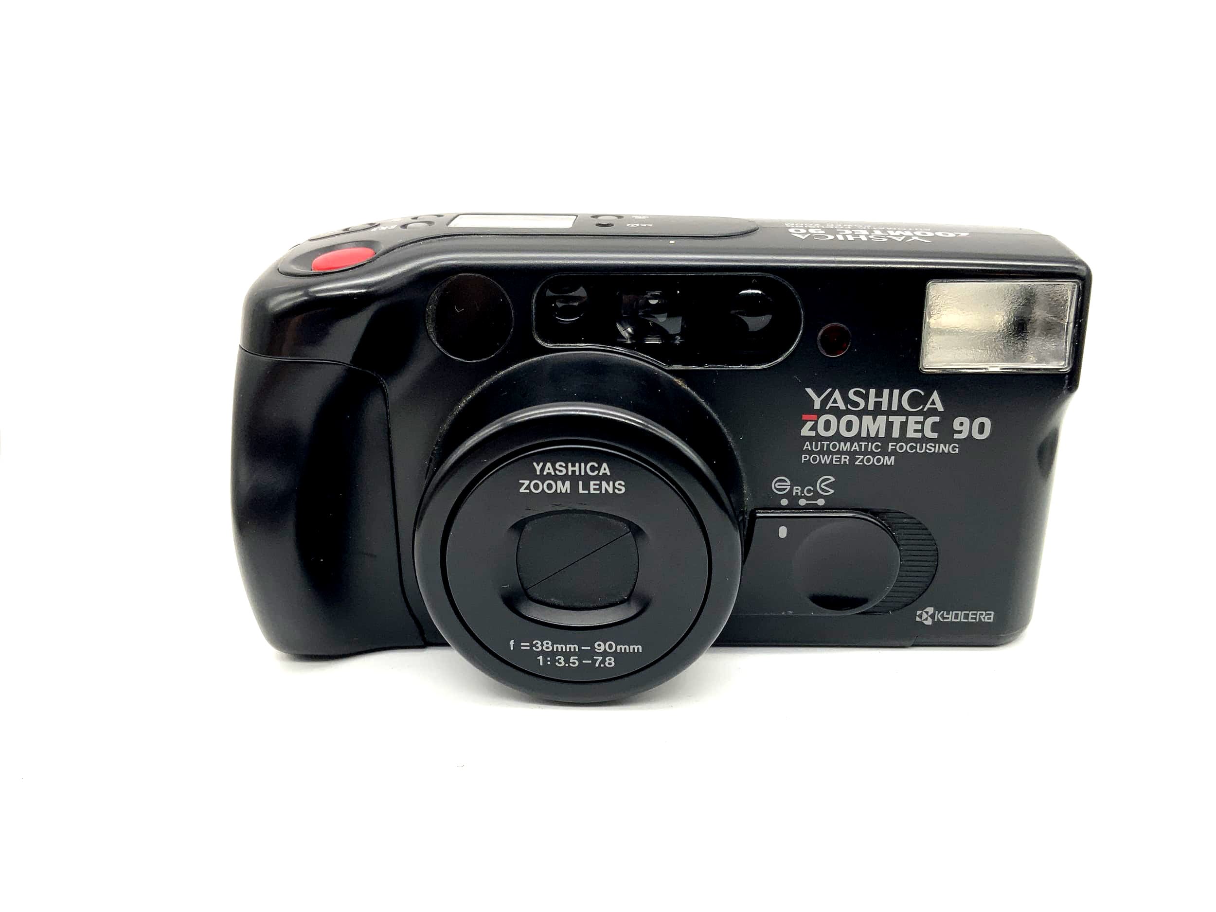 Yashica Zoomtec 90 Point&amp;Shoot f=38-90mm 1:3.5-7.8 AF Power Zoom analog camera