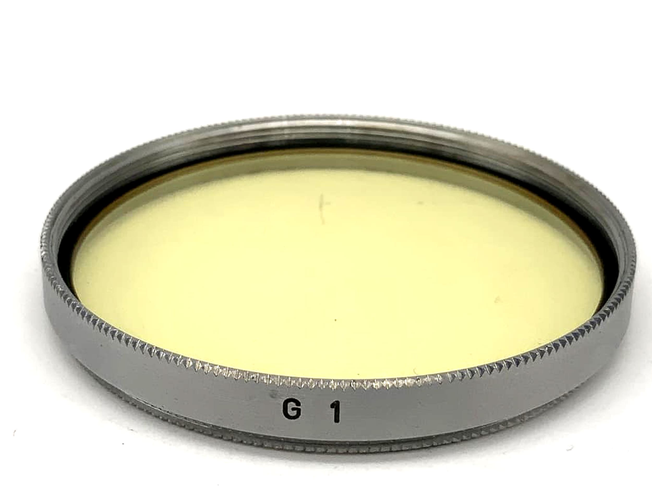 Pentacon Color Filter Yellow Filter G1 Filter 49mm Circular M49