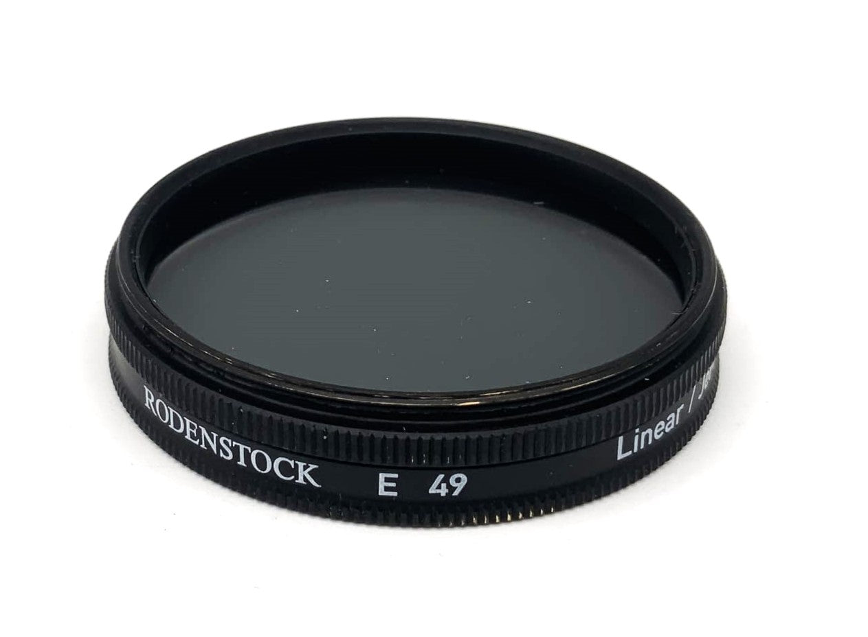 Rodenstock Linear/Jet Polarizing Filter, 49mm Circular, Filter Thread M49