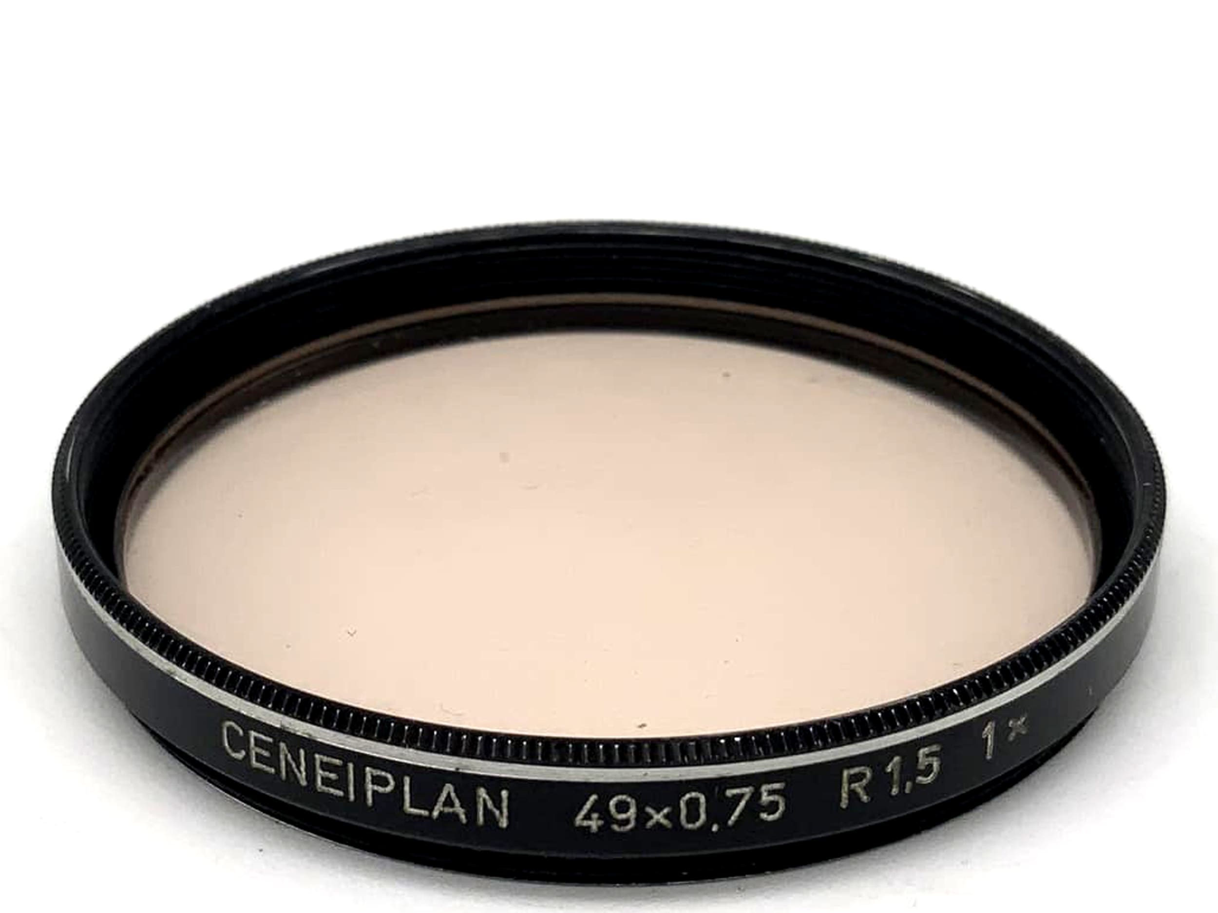 Ceneiplan Correction Filter 49x0.75 R1.5 1X Filter 49mm Circular M49
