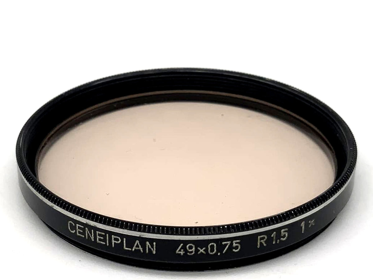 Ceneiplan Correction Filter 49x0.75 R1.5 1X Filter 49mm Circular M49