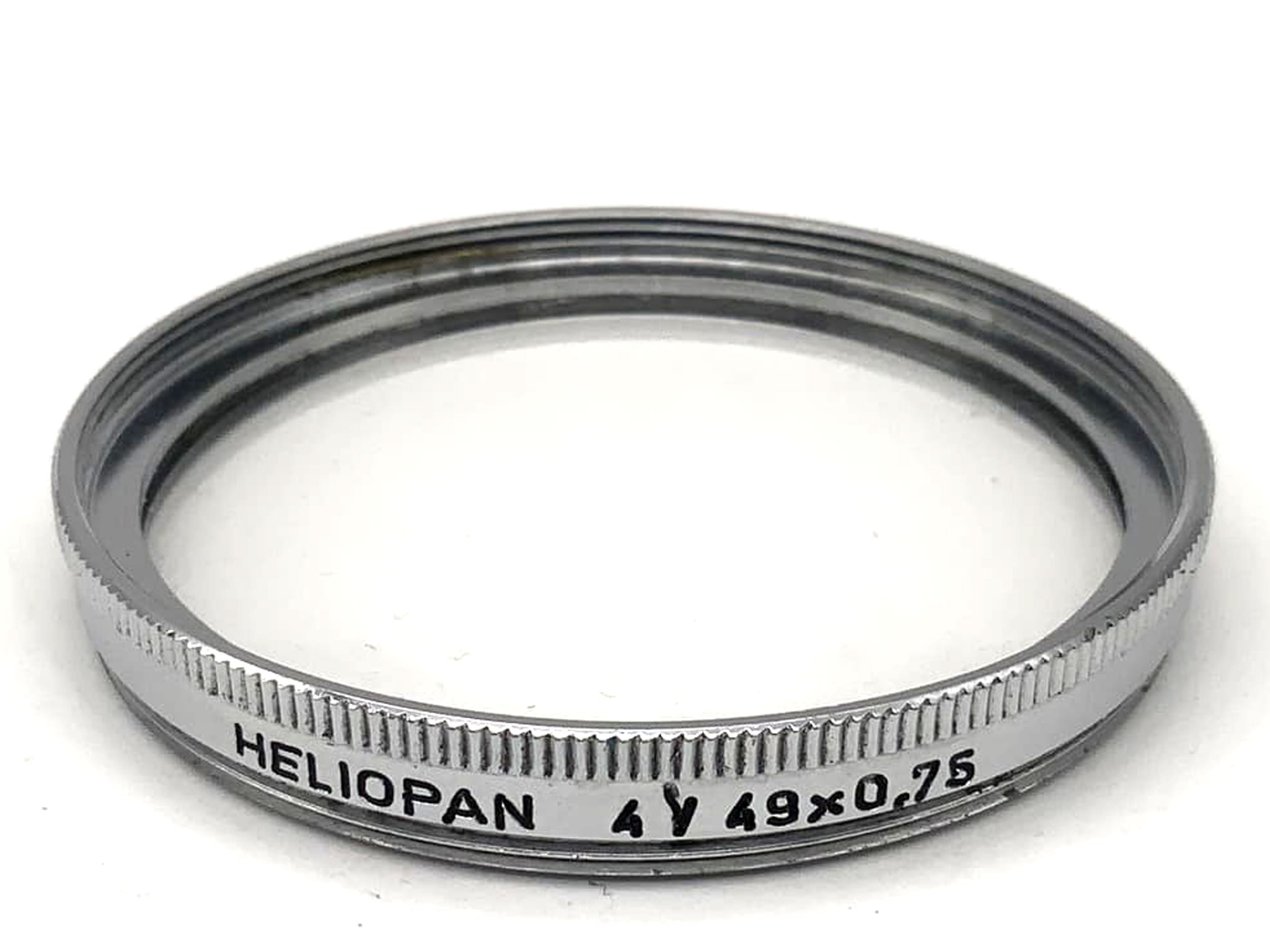 Heliopan Close-Up Macro Lens 4/49x0.75 Filter 49mm Circular M49