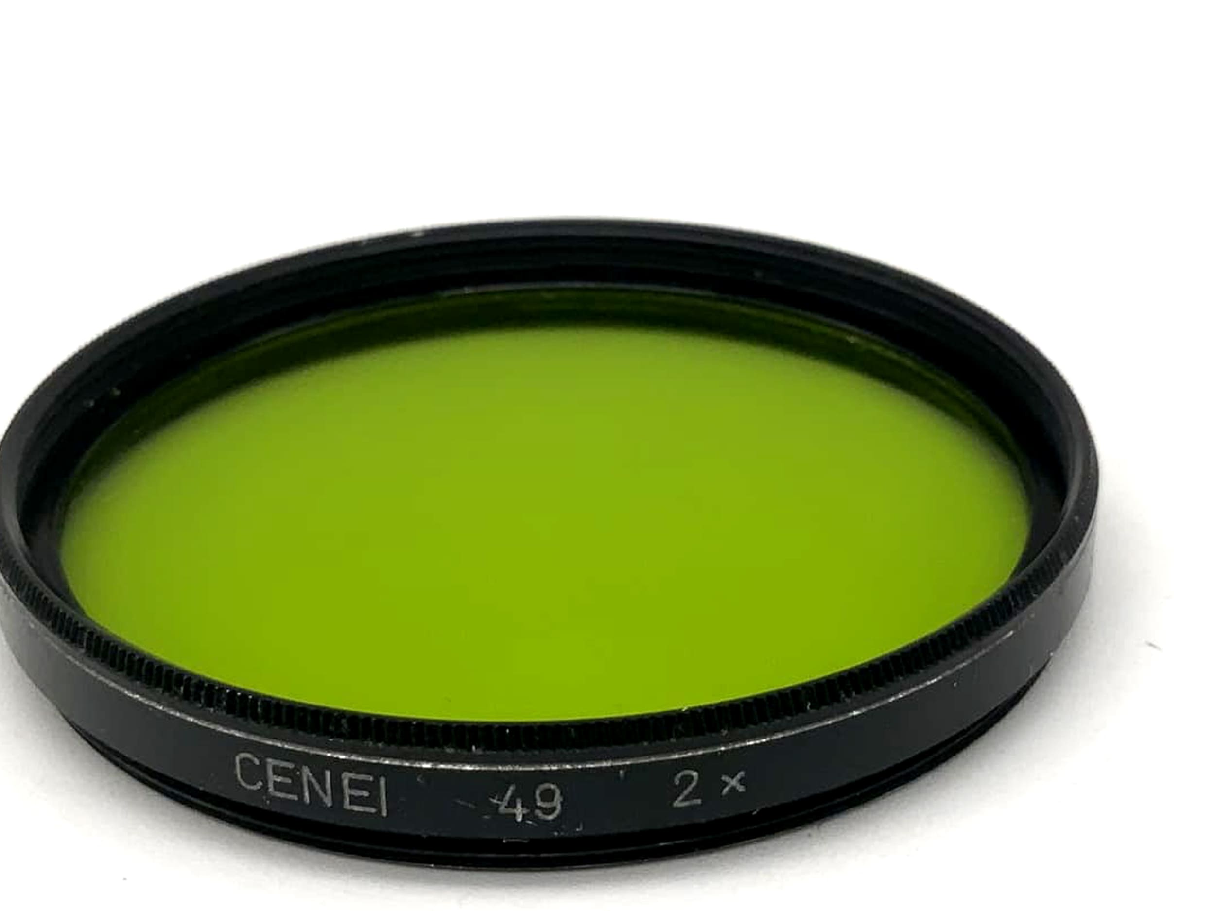 Cenei Color Filter Green Filter 2x Filter 49mm Circular M49