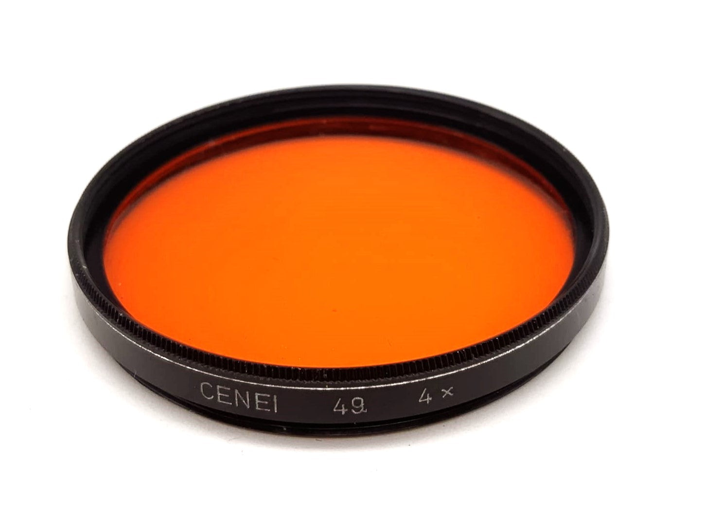 Cenei orange color filters, 4x filters, 49mm circular, filter thread M49