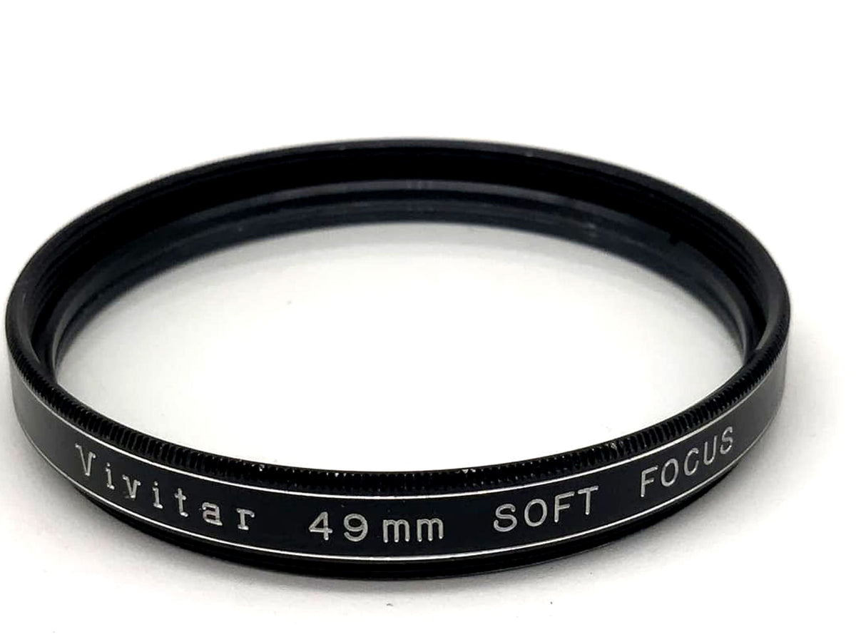Vivitar Soft Focus Filter 49mm Circular Filter Thread M49