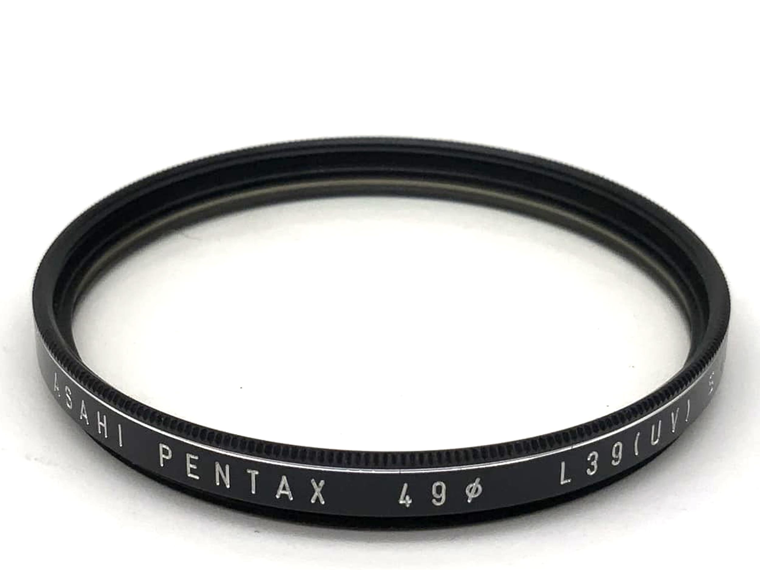Asahi Pentax UV Filter L39 (UV) SMC Filter 49mm Circular Filter Thread M49