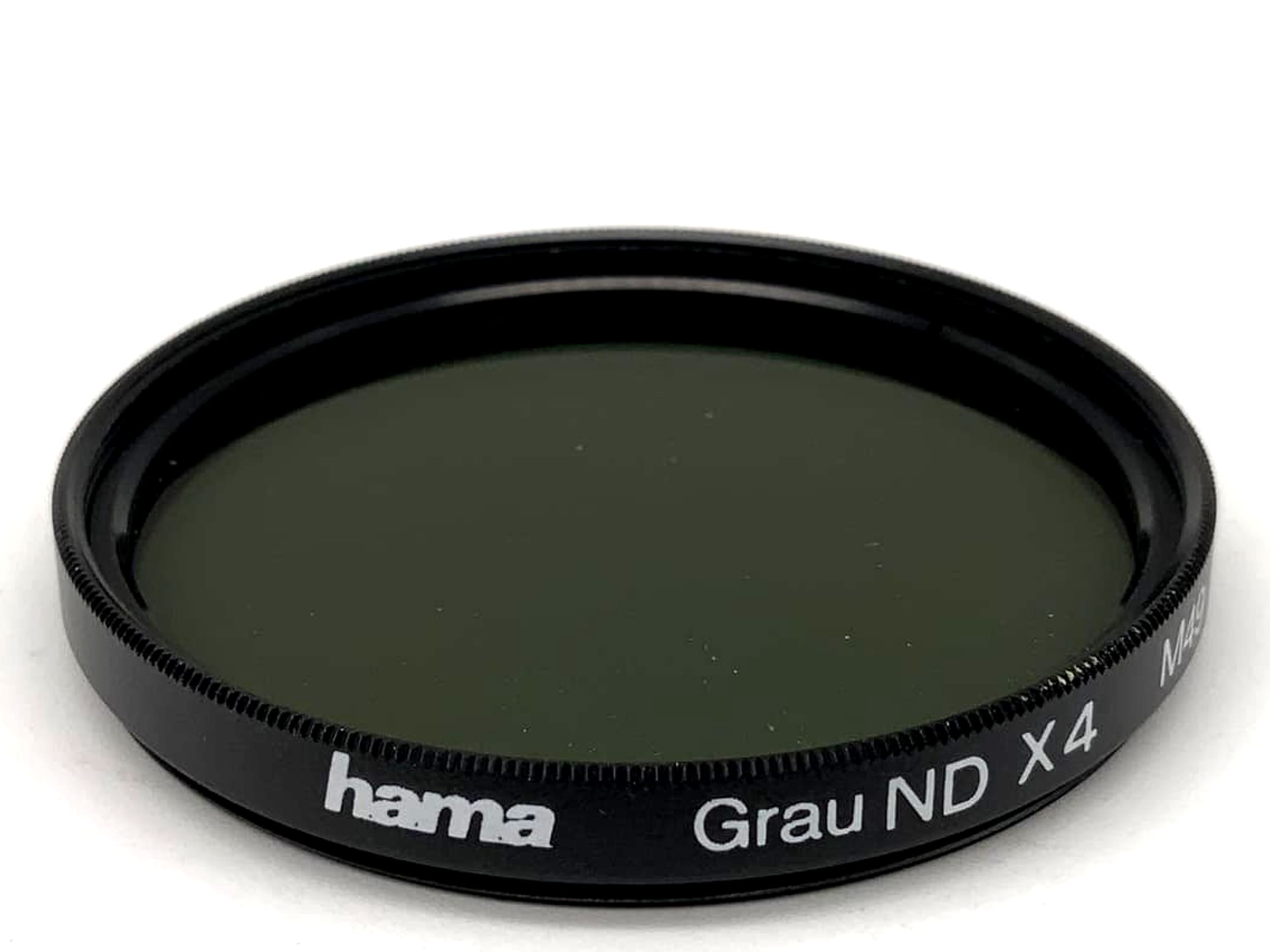 Hama Color Filter Grey ND X4 (IV) Filter 49mm Circular Filter Thread M49