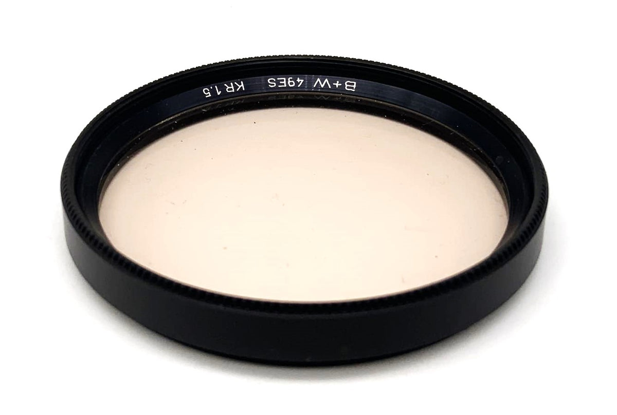 B+W Correction Filter KR1.5 Filter 49mm Circular Filter Thread M49