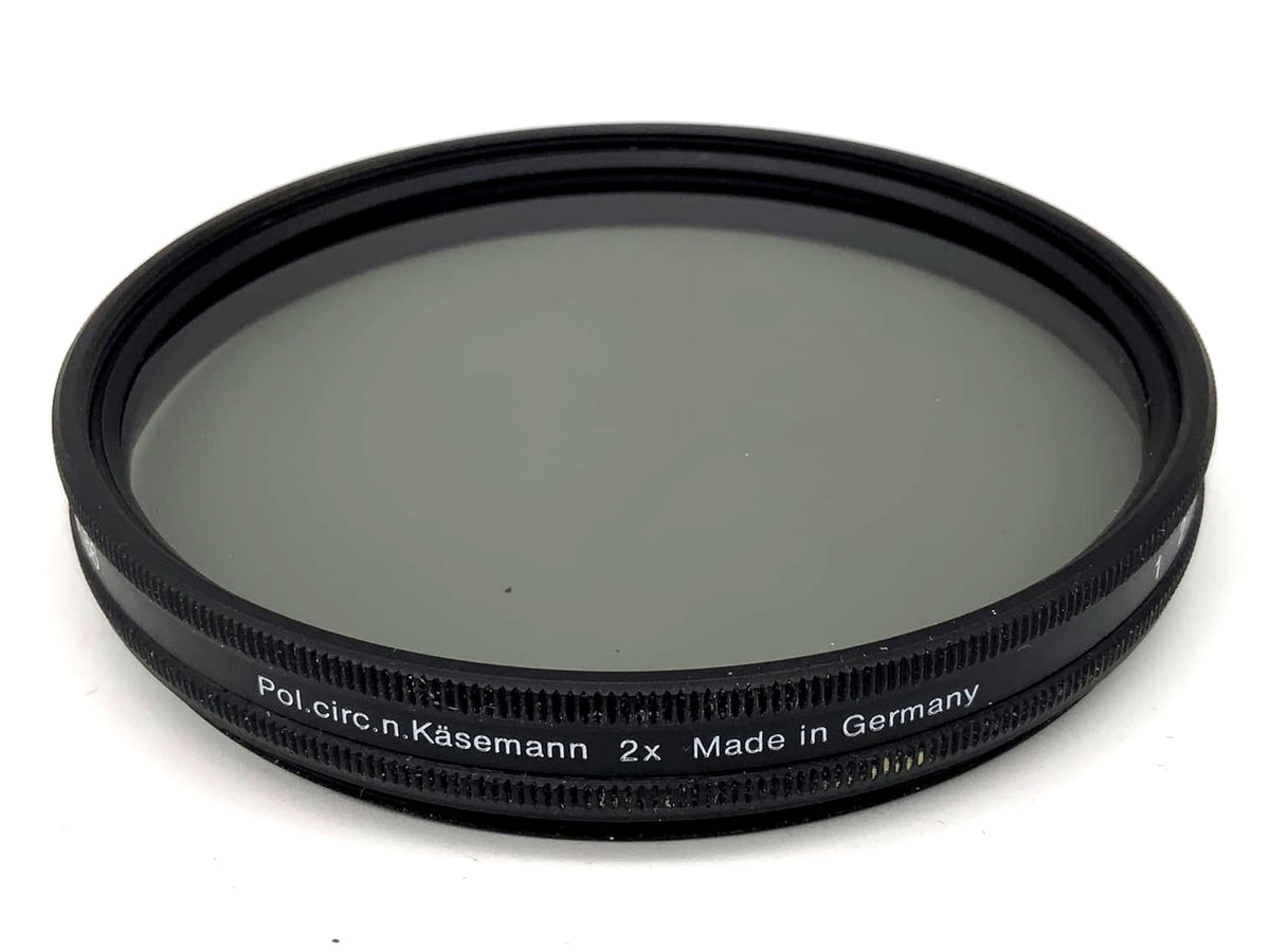 Heliopan polarizing filter, circular, Käsemann, 2x filters, 86mm, circular, M86