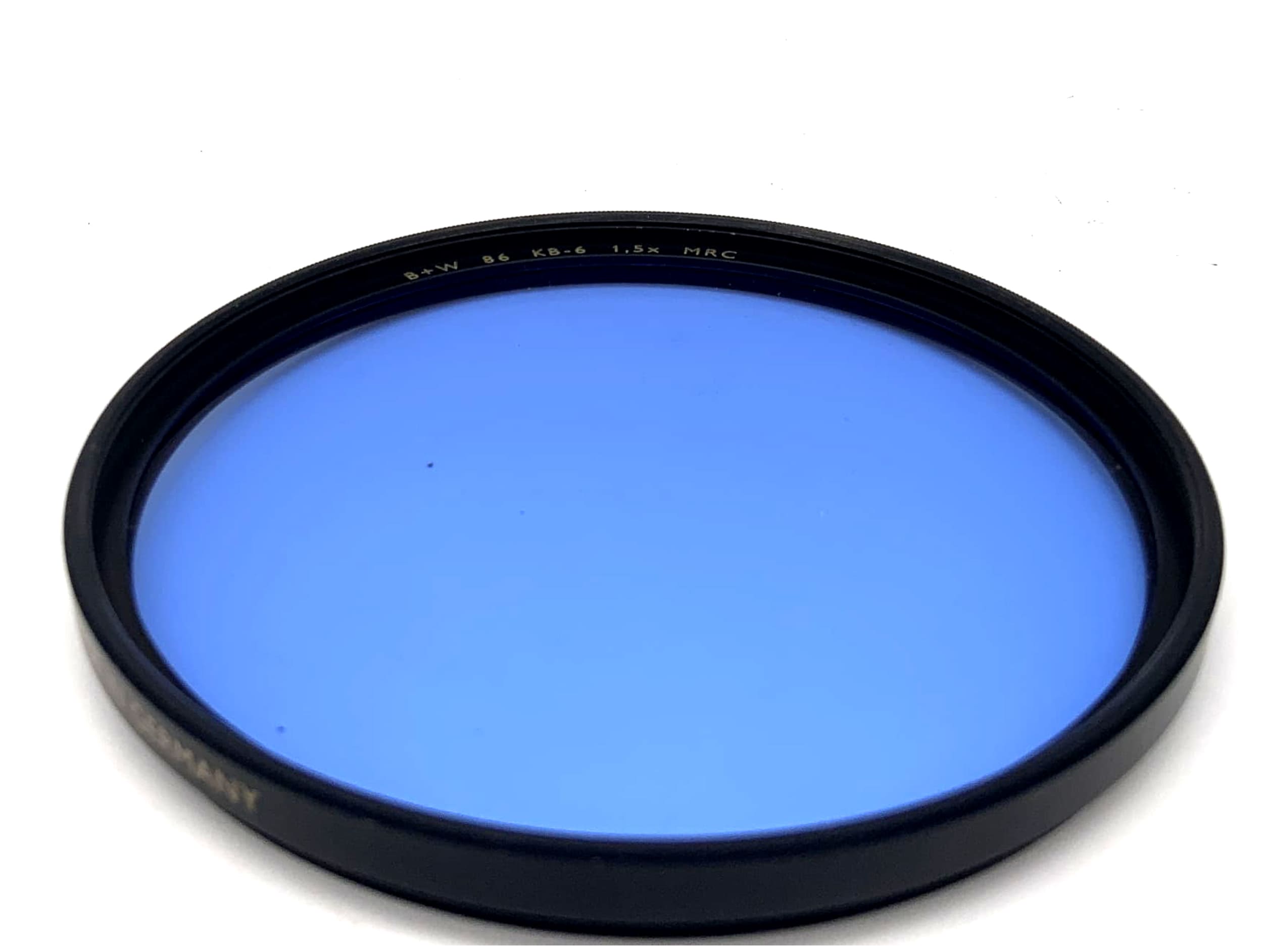 B+W KB-6 1.5x MRC Blue Filter, 86mm Circular M86
