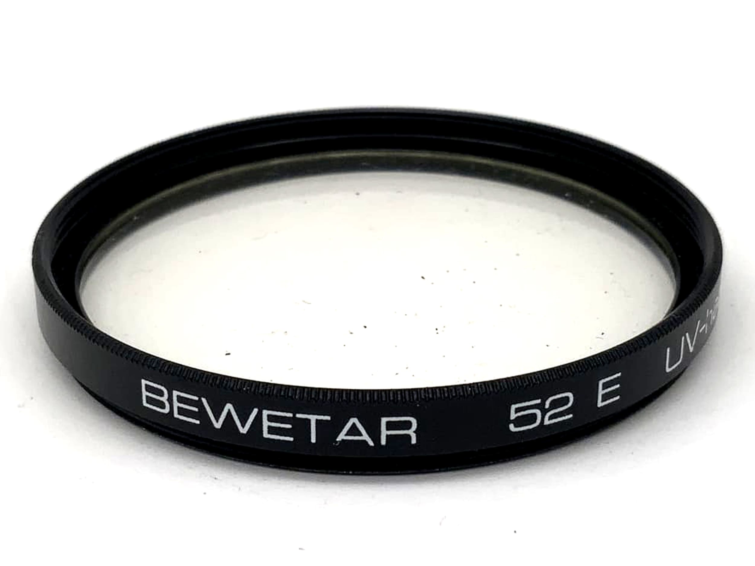 Bewetar UV Filter 52 E UV-Haze 1x Filter 52mm Circular Filter Thread M52