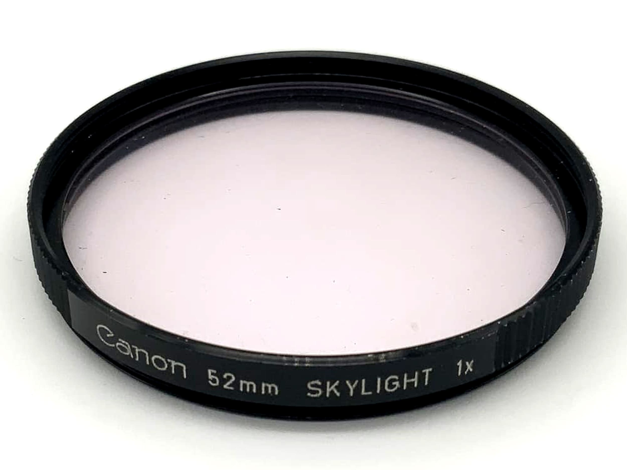 Canon Skylight 1x Filter 52mm Circular Filter Thread M52