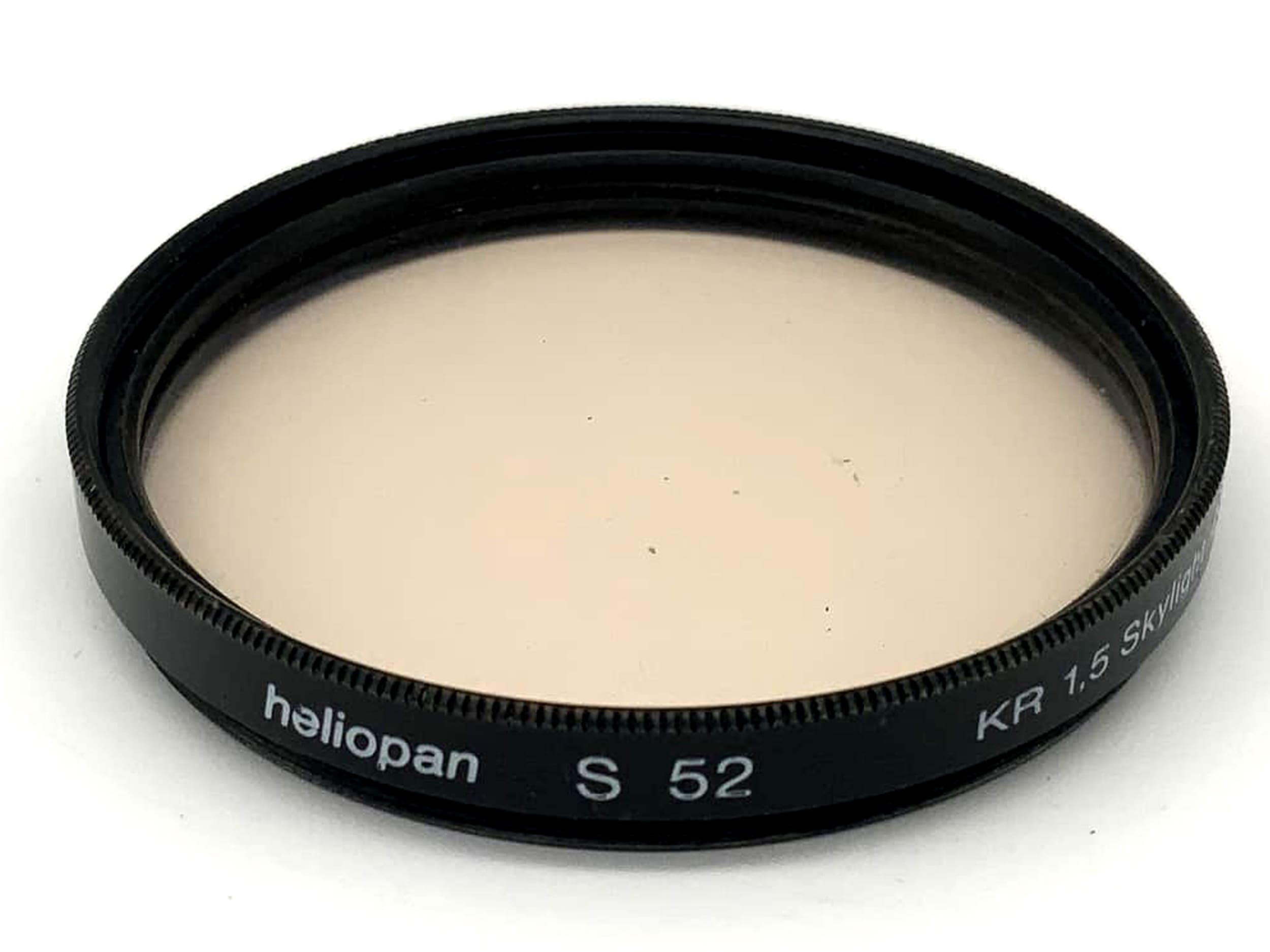 Heliopan Skylight S 52 KR 1.5 Skylight-0 Filter 52mm Circular M52