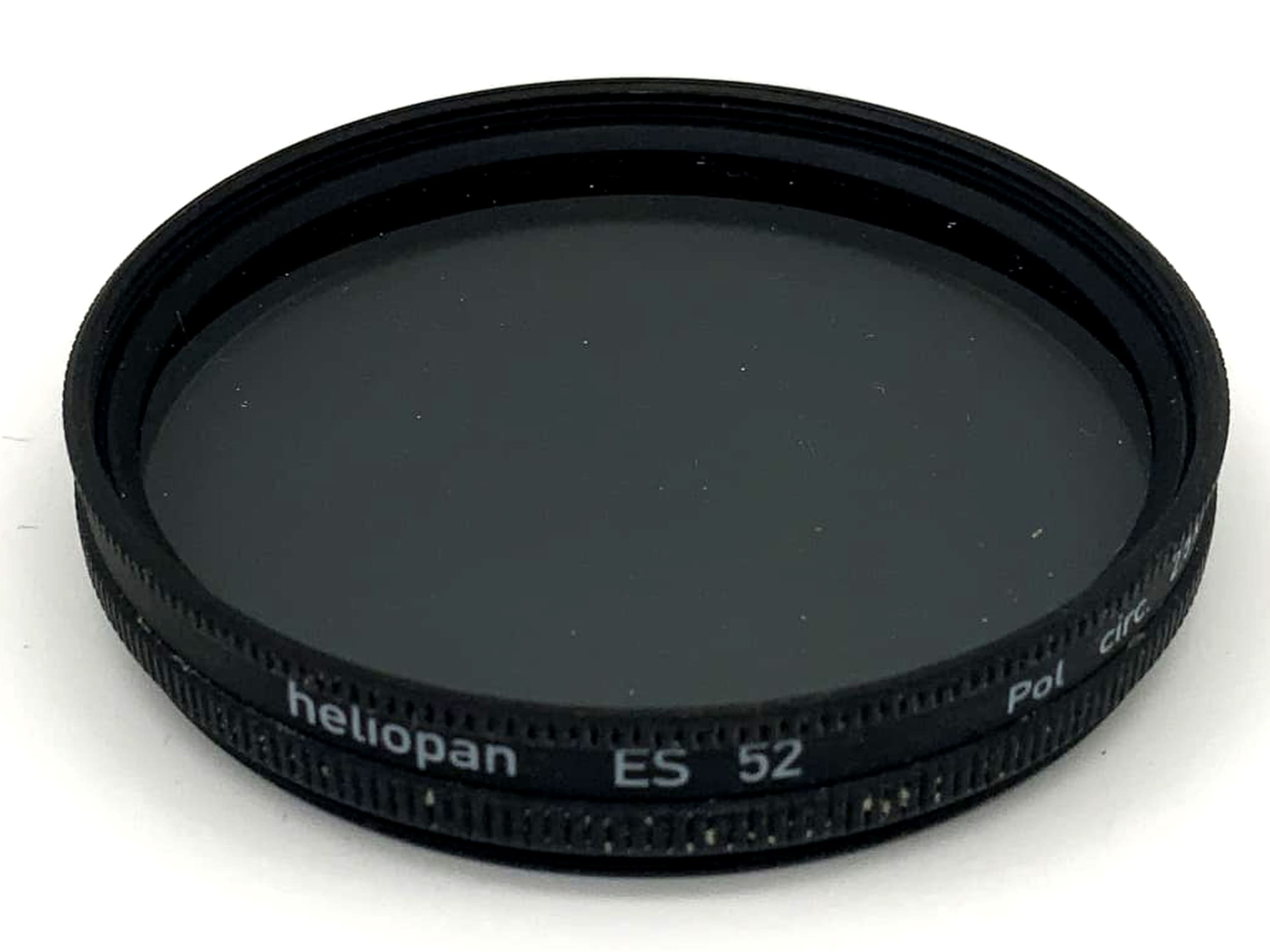 Heliopan Polarizing Filter ES 52 Pol. Circ. 2.5x Filter 52mm Circular M52