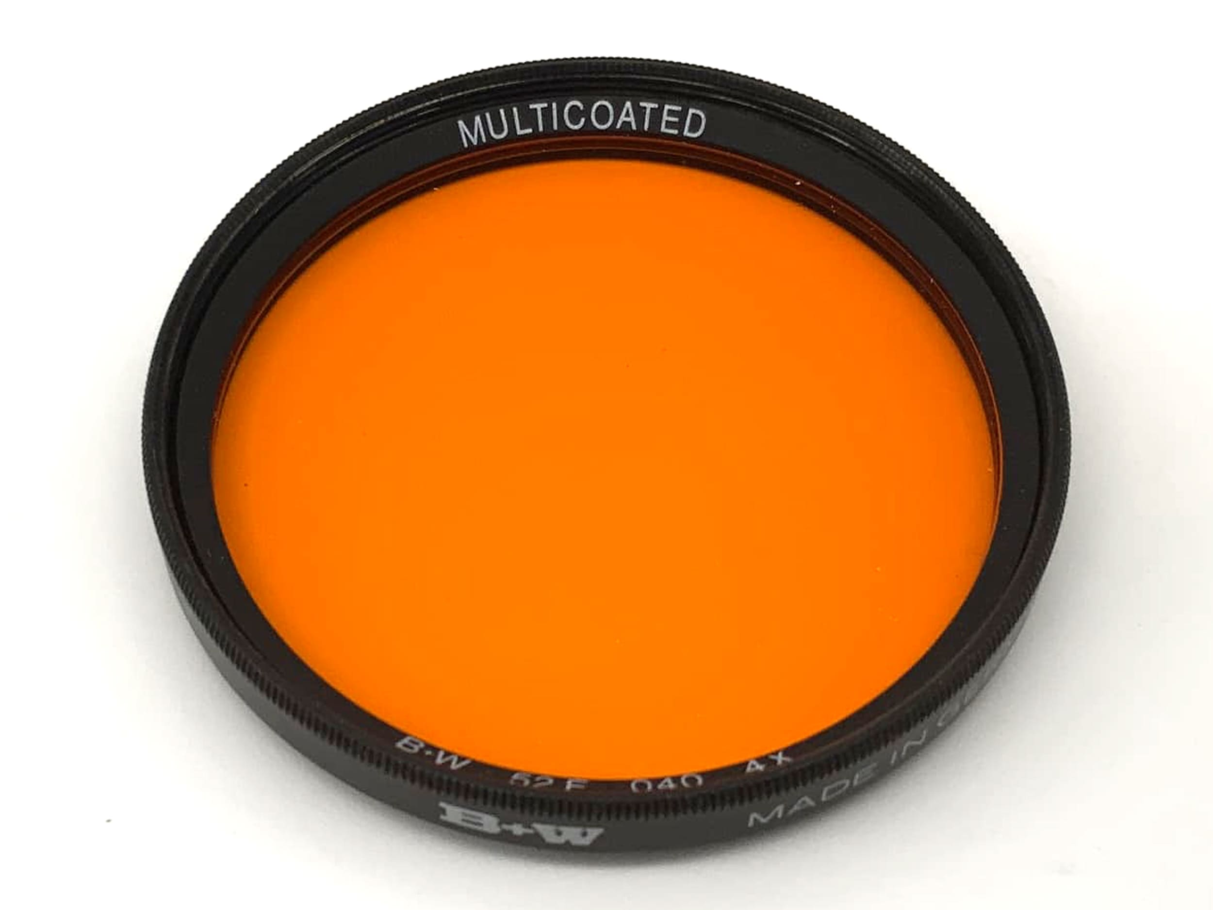 B+W Color Filter 52 E 040 4x Orange Multicoated Filter 52mm Circular M52