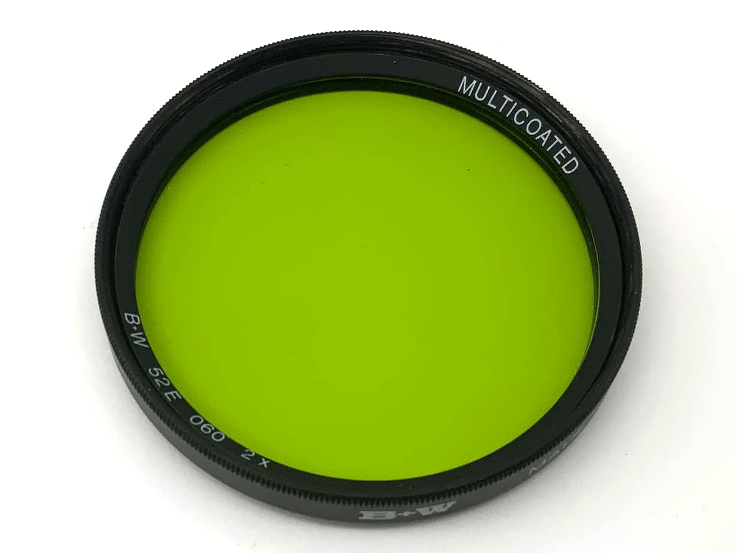 B+W Color Filter 52E 060 2x Green Multicoated Filter 52mm Circular M52