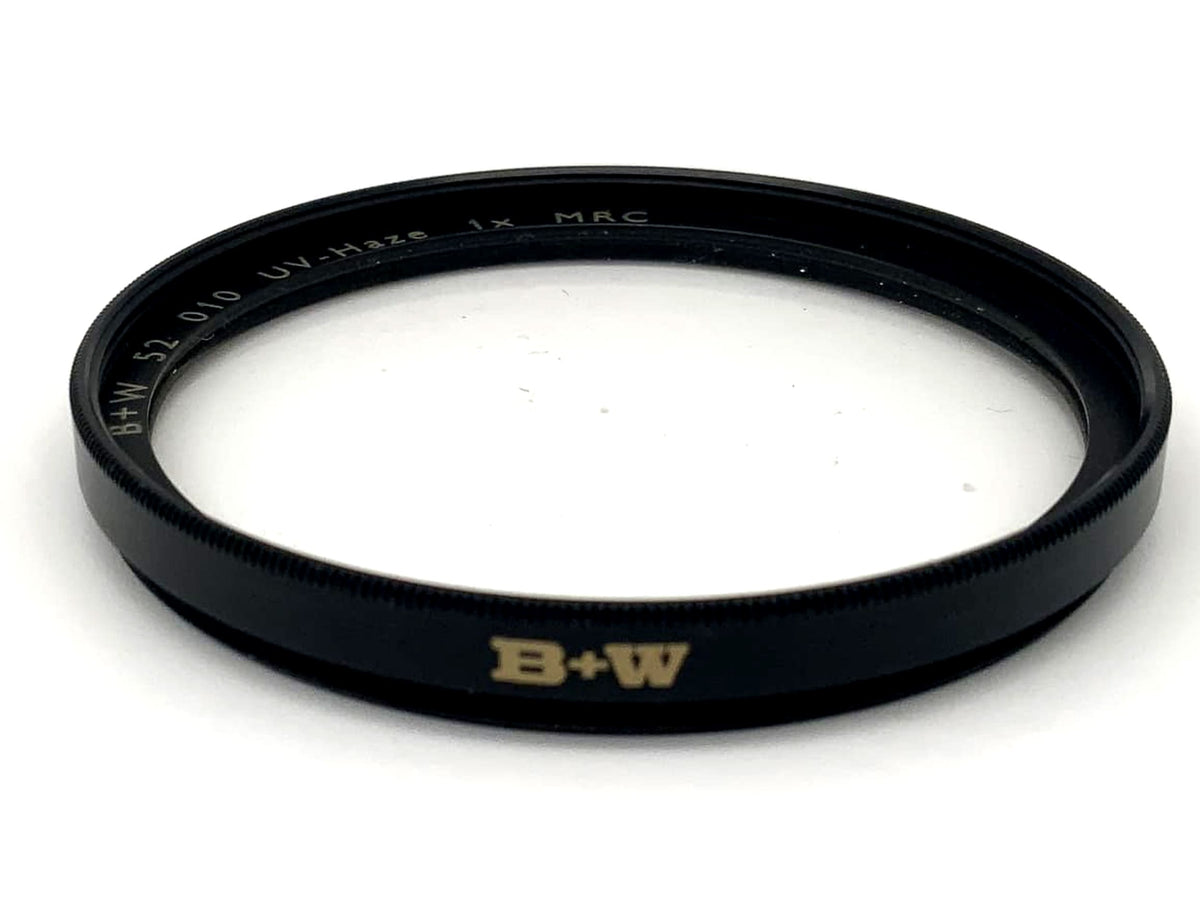 B+W UV Filter 010 UV-Haze 1x MRC F-PRO Filter 52mm Circular Filter Thread M52