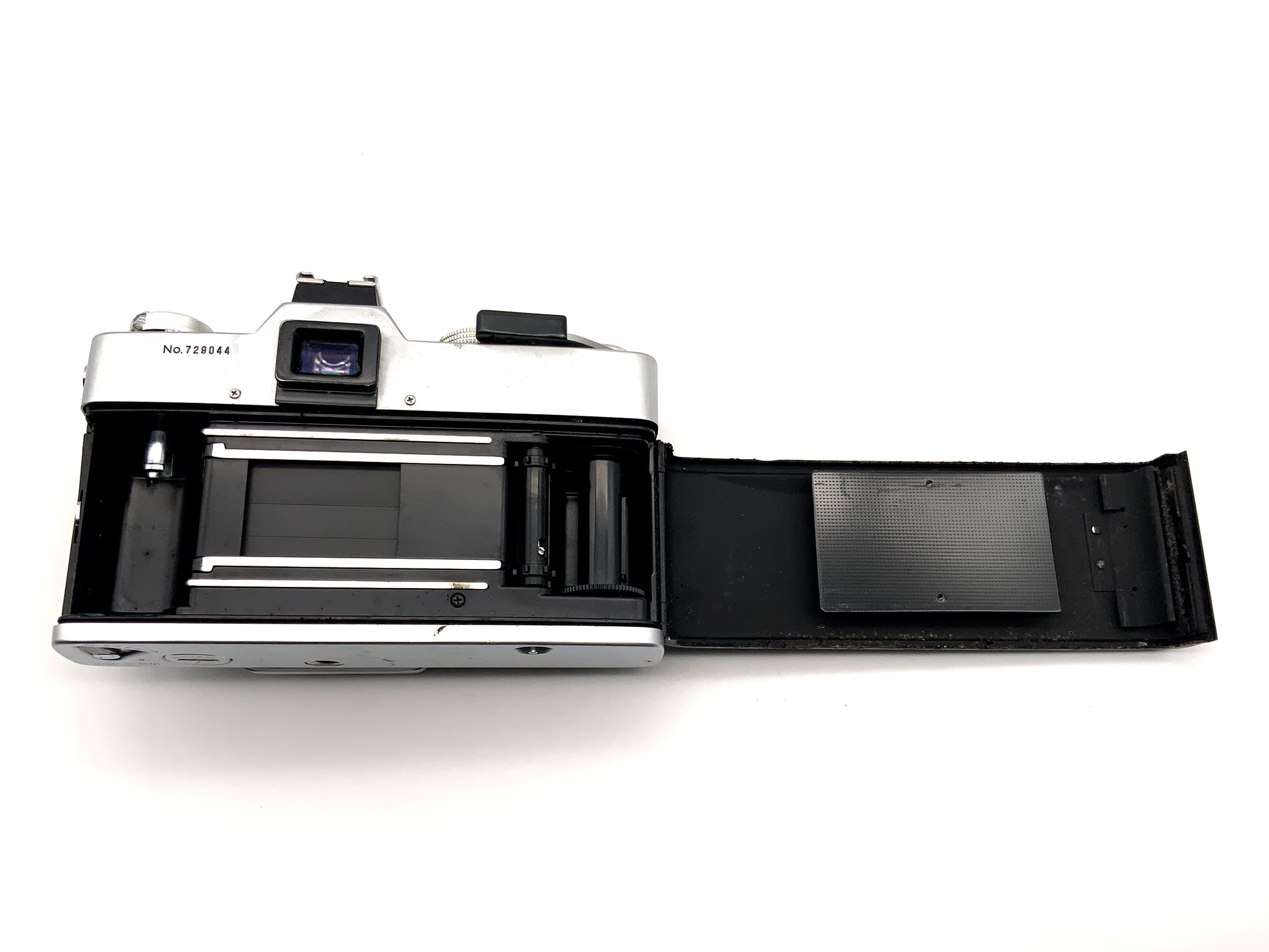 Porst Reflex C-TL! Light meter defective! SLR camera body, silver