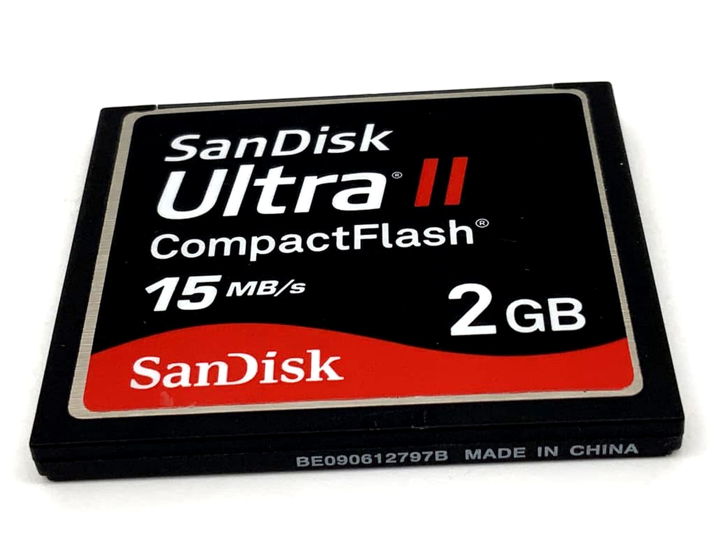 Compact Flash Cards: Selection of memory cards from 16MB to 64GB