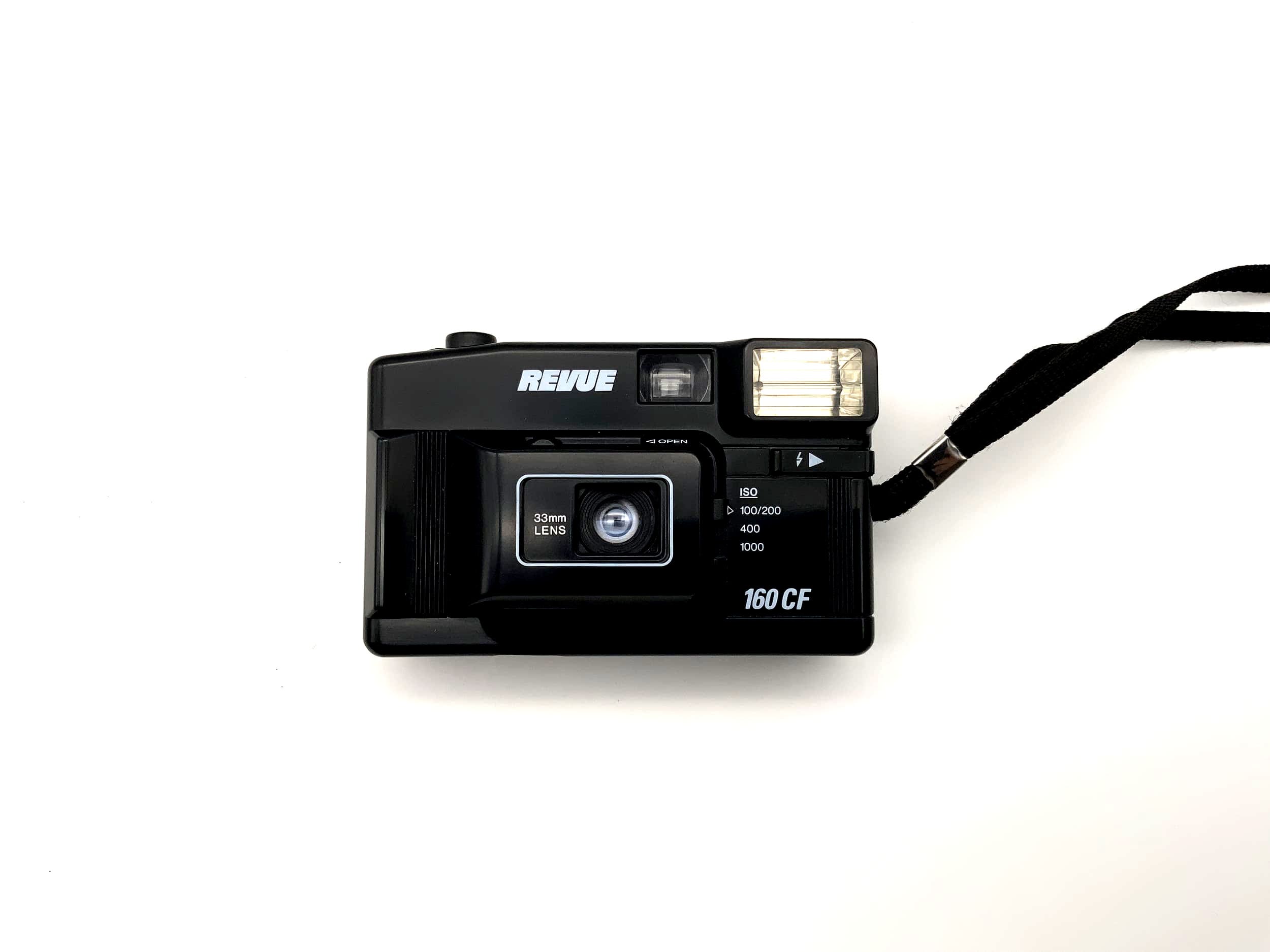 Revue 160 CF analog camera compact camera 35mm autofocus point &amp; shoot