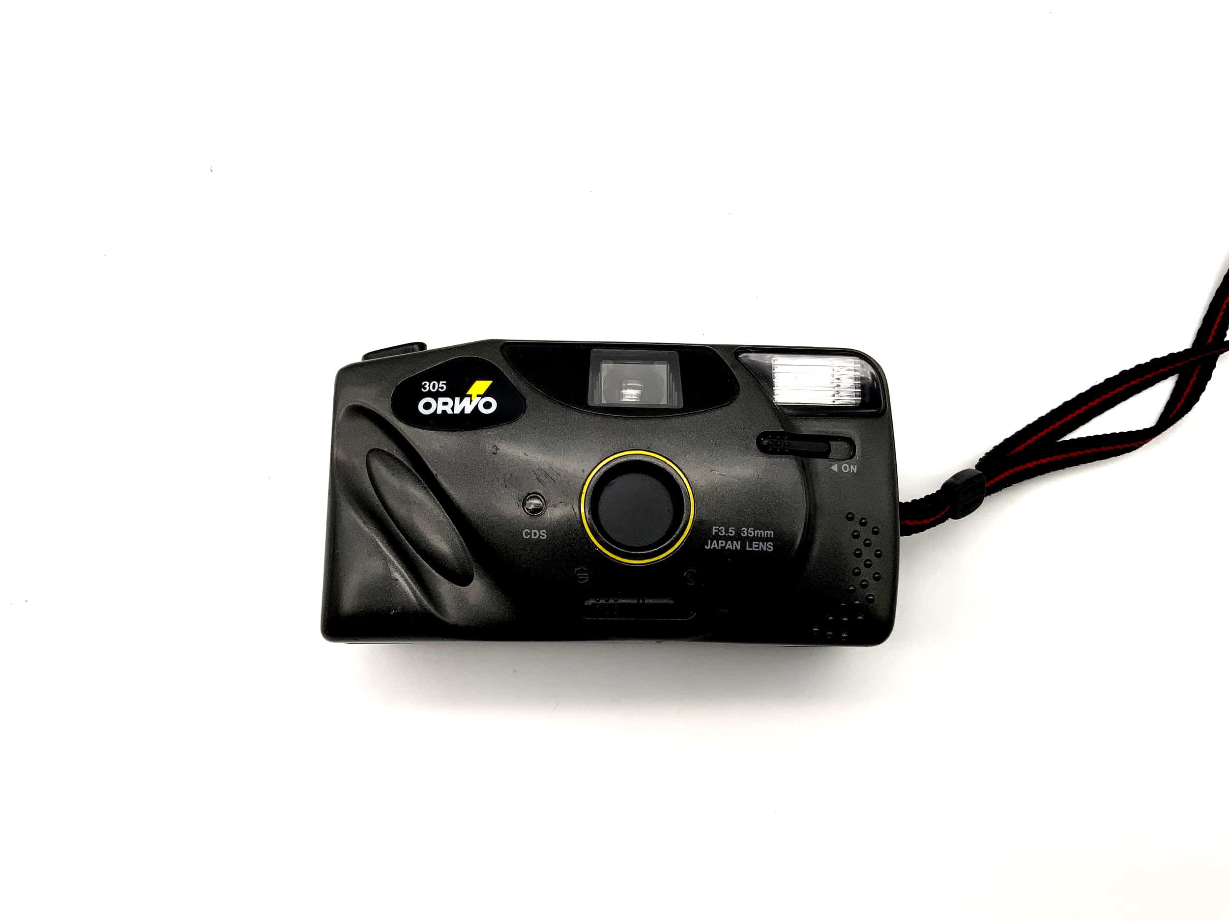 Orwo 305 compact camera analog camera point &amp; shoot autofocus AF 35mm