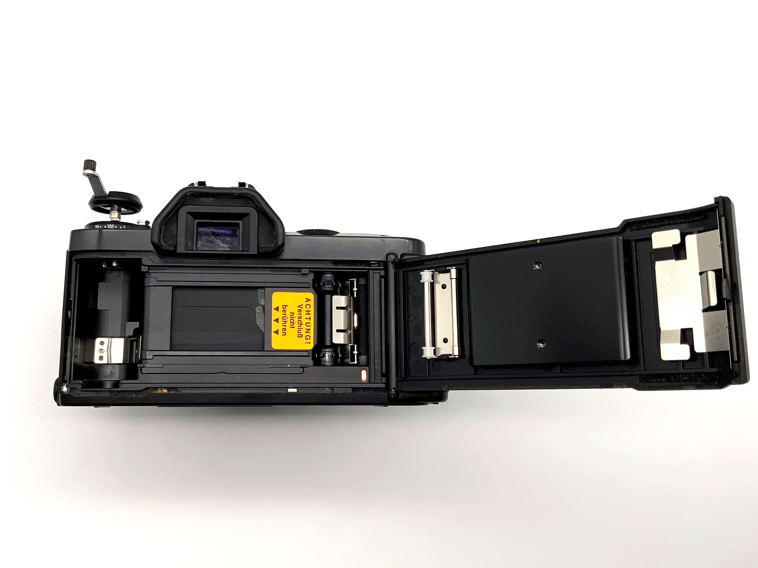 Canon T50 analog SLR camera with Canon 50mm 1/1.8 lens