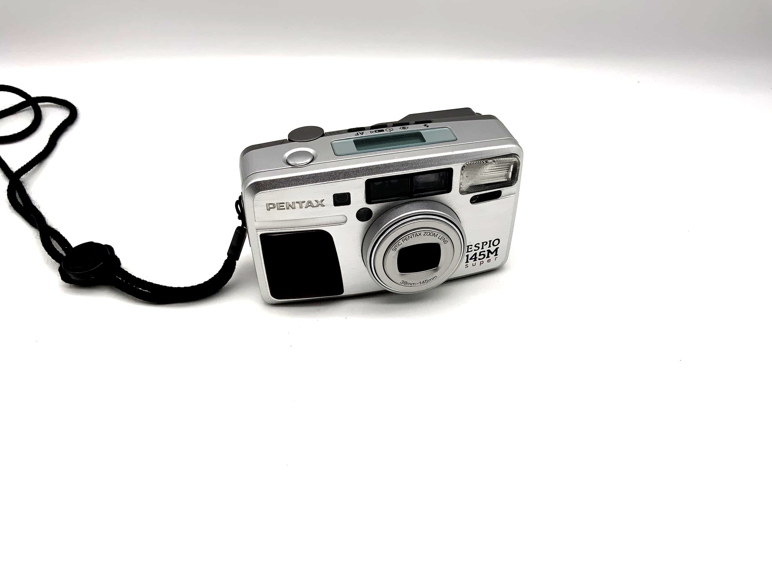 Pentax ESPIO 145M super compact camera smc Pentax Zoom 38-145mm analog camera AF