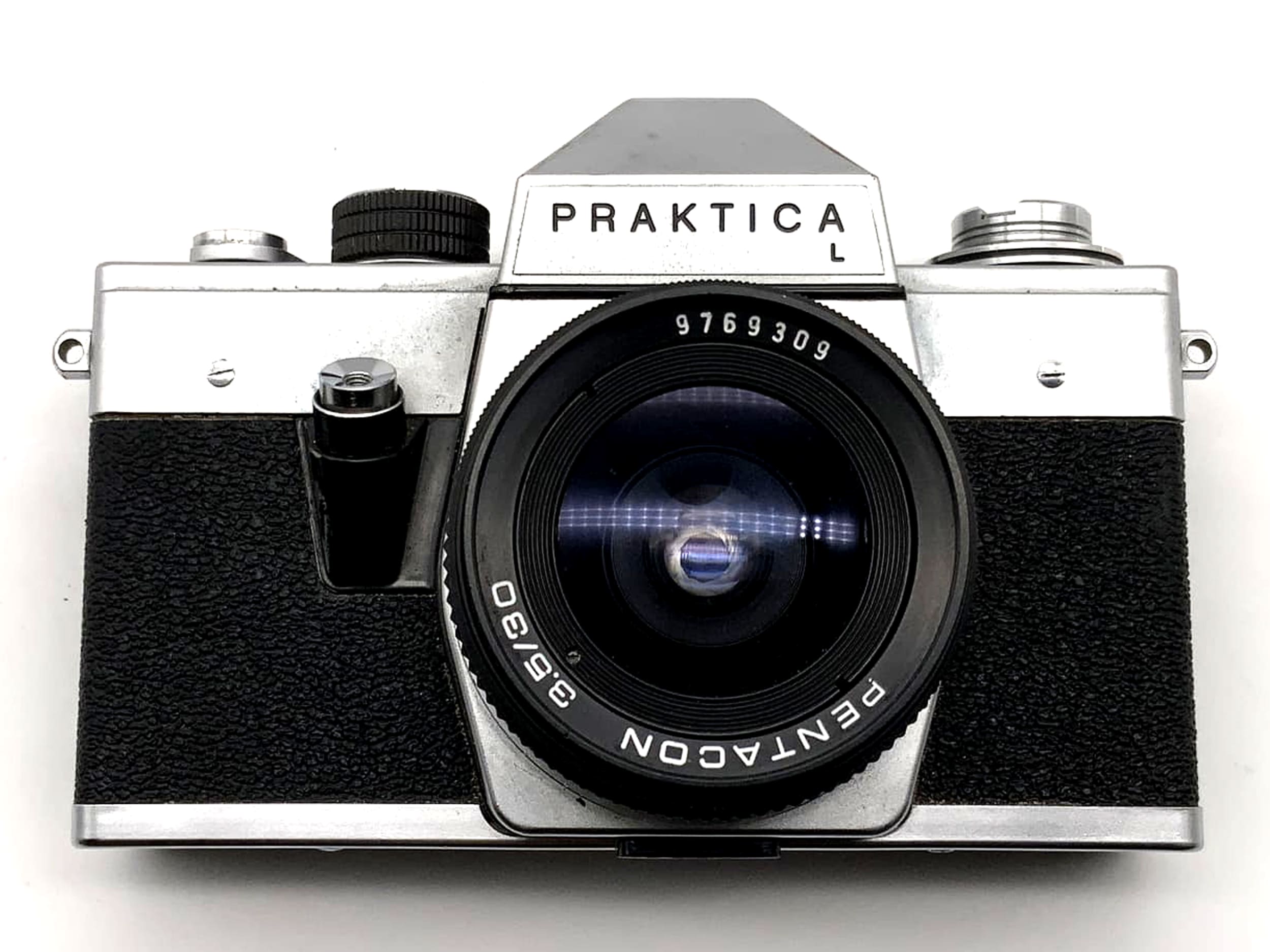 Pentacon Praktica L with 3.5 30mm lens SLR camera 35mm analog