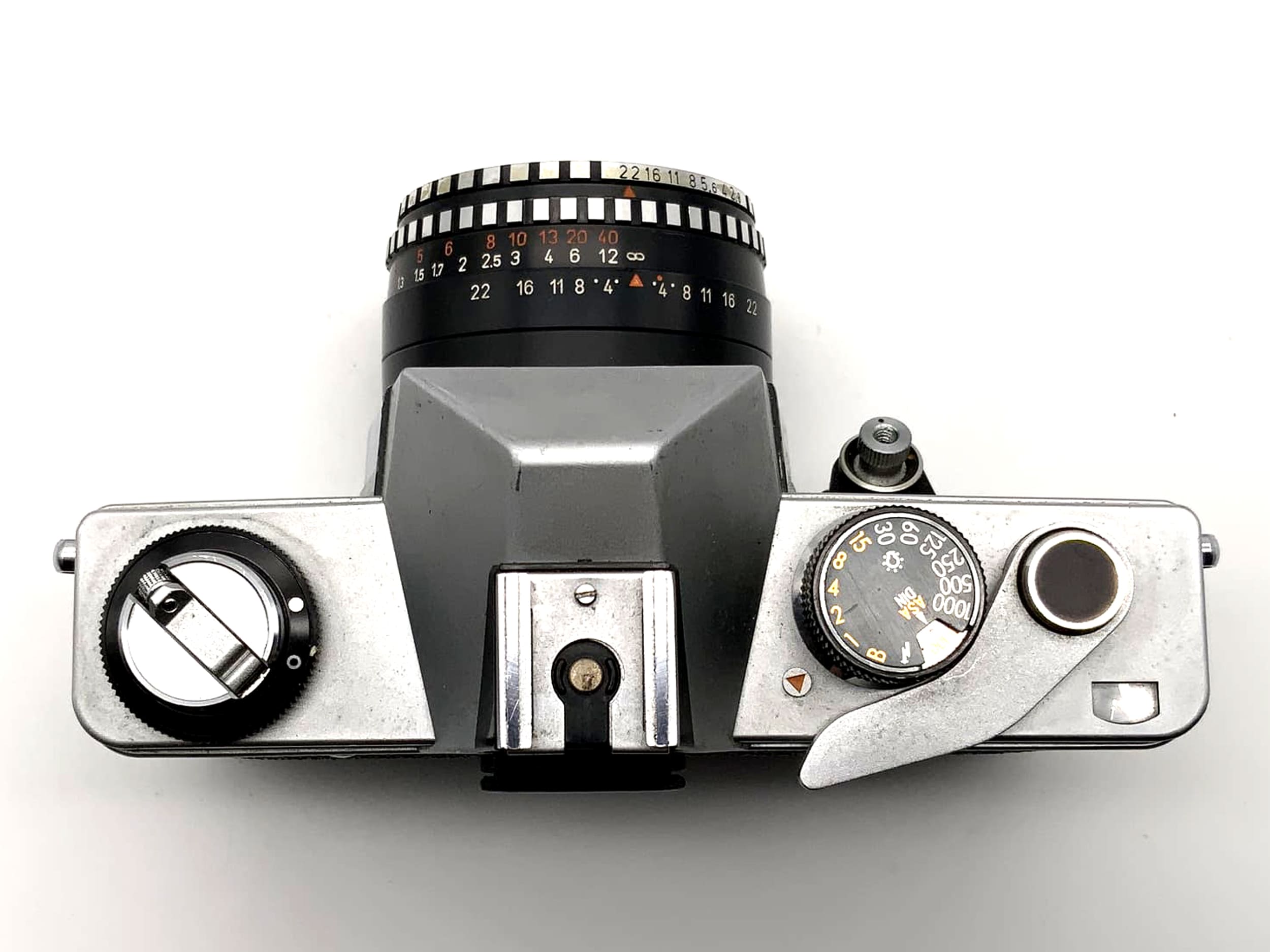 Pentacon Praktica LLC with Domiplan 2.8 50mm SLR camera 35mm analog