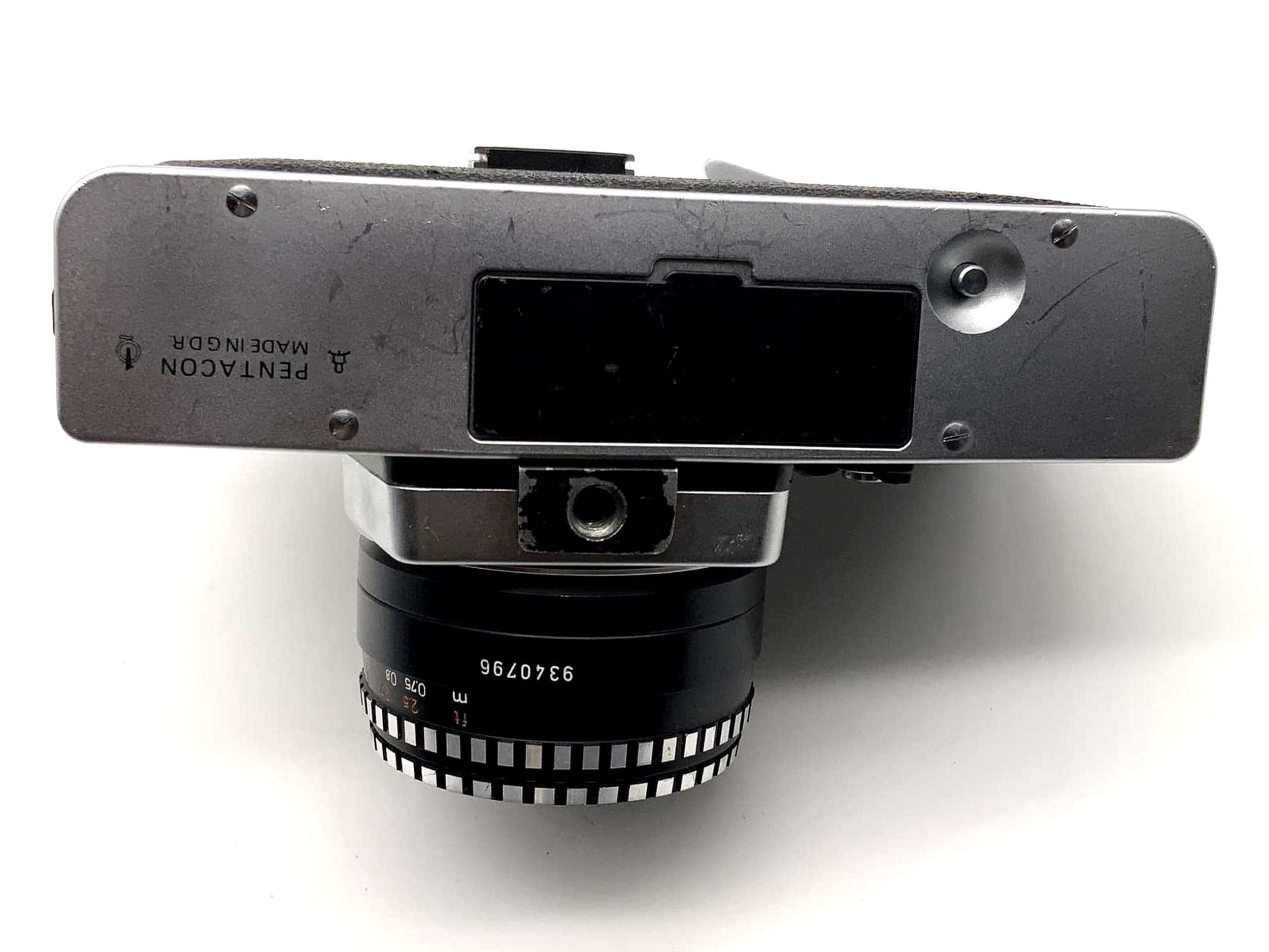 Pentacon Praktica LLC with Domiplan 2.8 50mm SLR camera 35mm analog