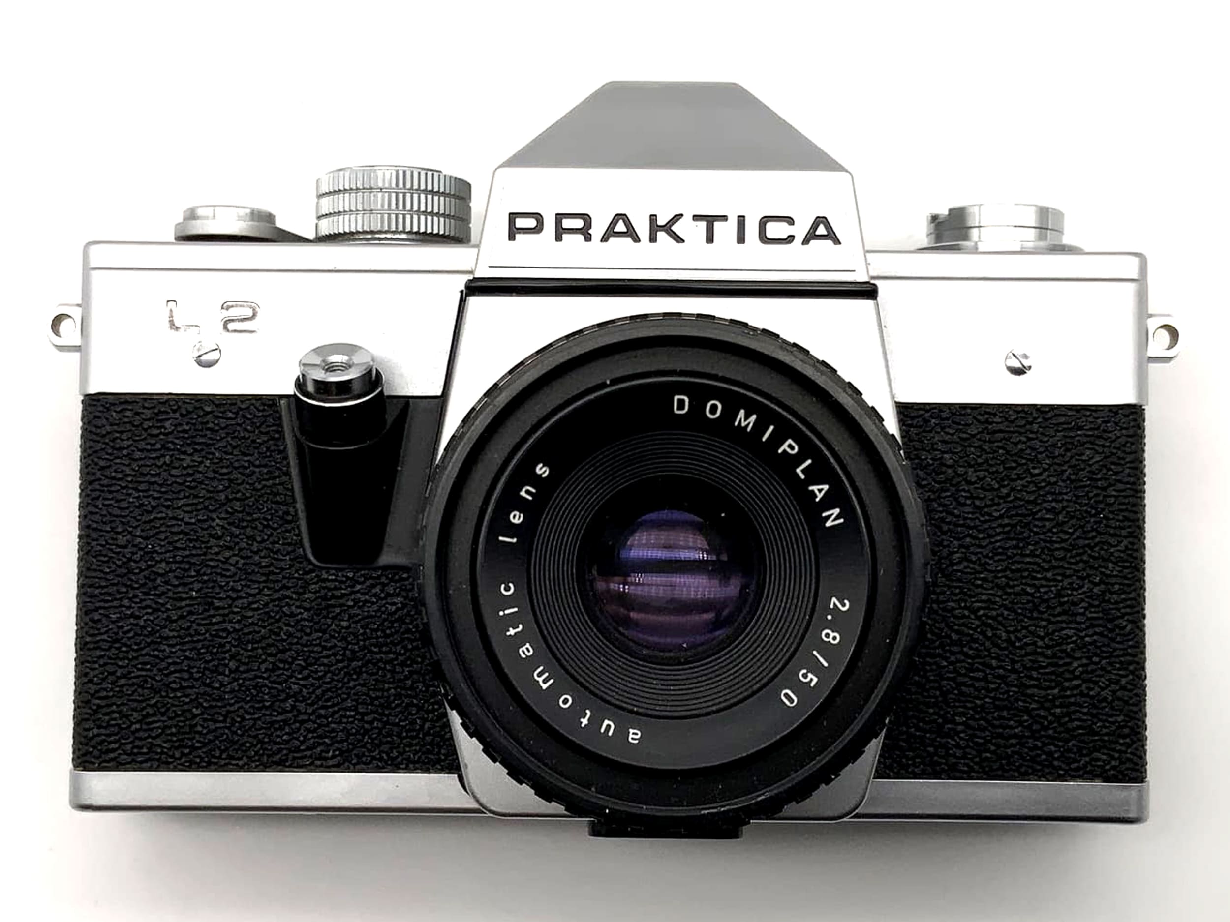 Pentacon Praktica L2 with Domiplan 2.8 50mm SLR camera 35mm analog