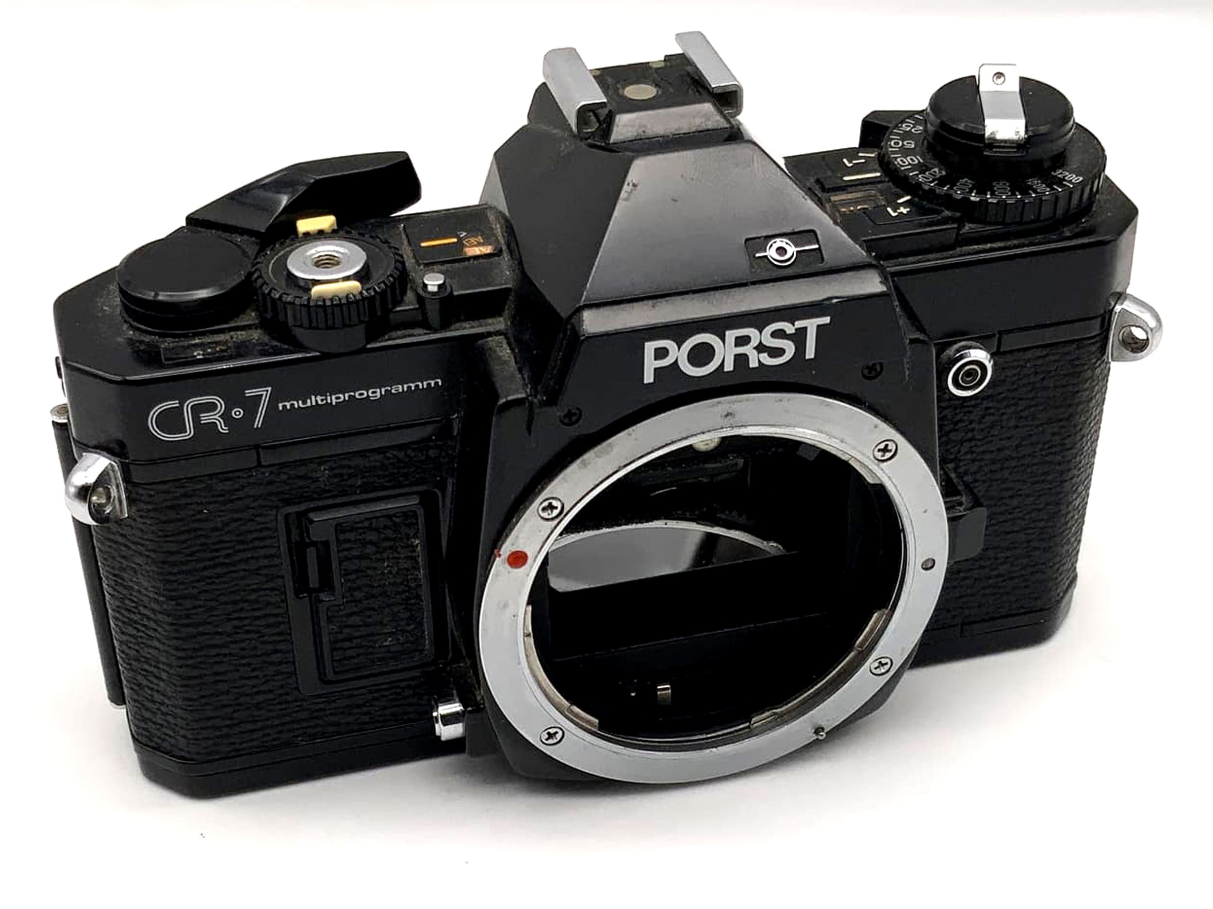 Porst CR 7 multiprogramm body SLR camera analog single-lens reflex camera 35mm