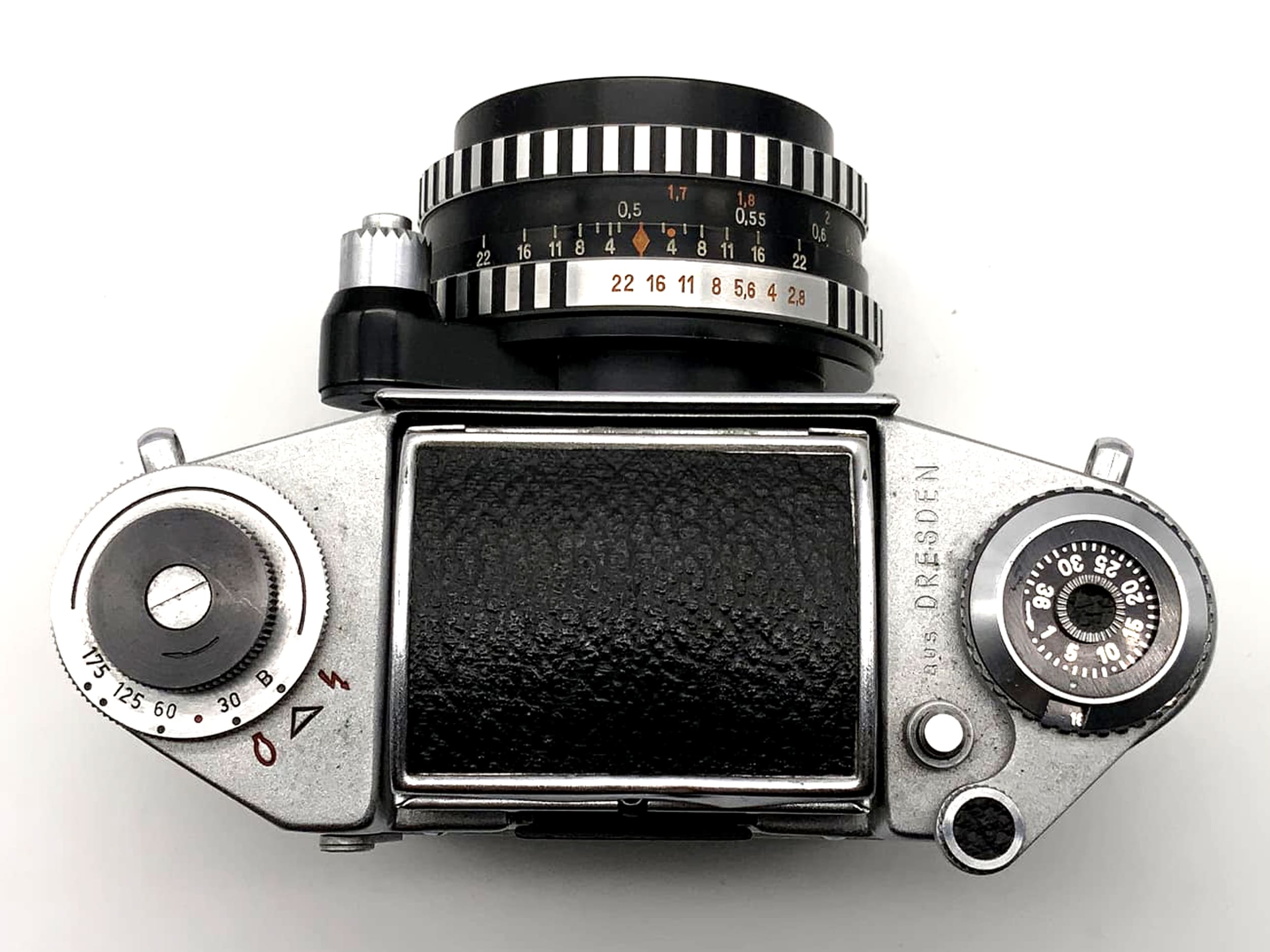 Exakta EXA 1a with Carl Zeiss Tessar 2.8 50mm SLR camera 35mm analog