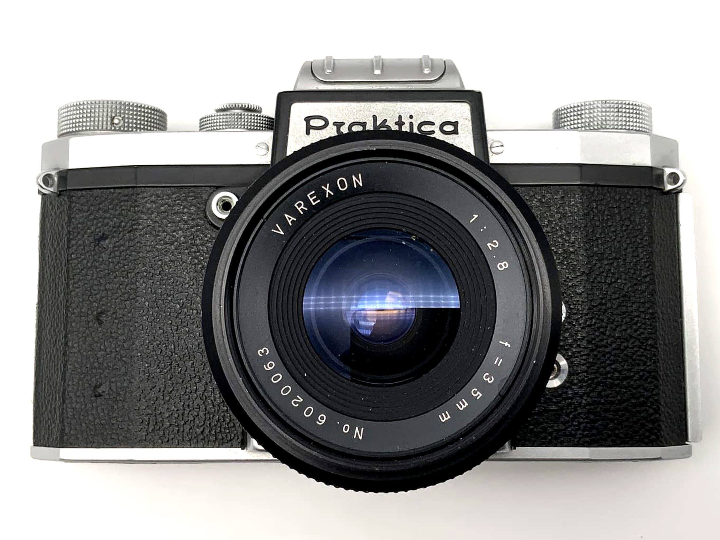 Pentacon Praktica FX 2 analog SLR camera Varexon 1:2.8 35mm lens