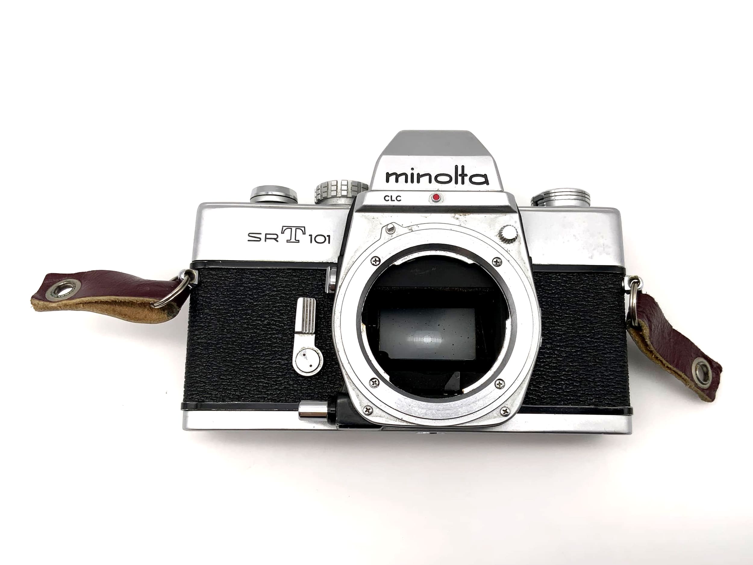 Minolta SRT 101 35mm analog SLR camera body