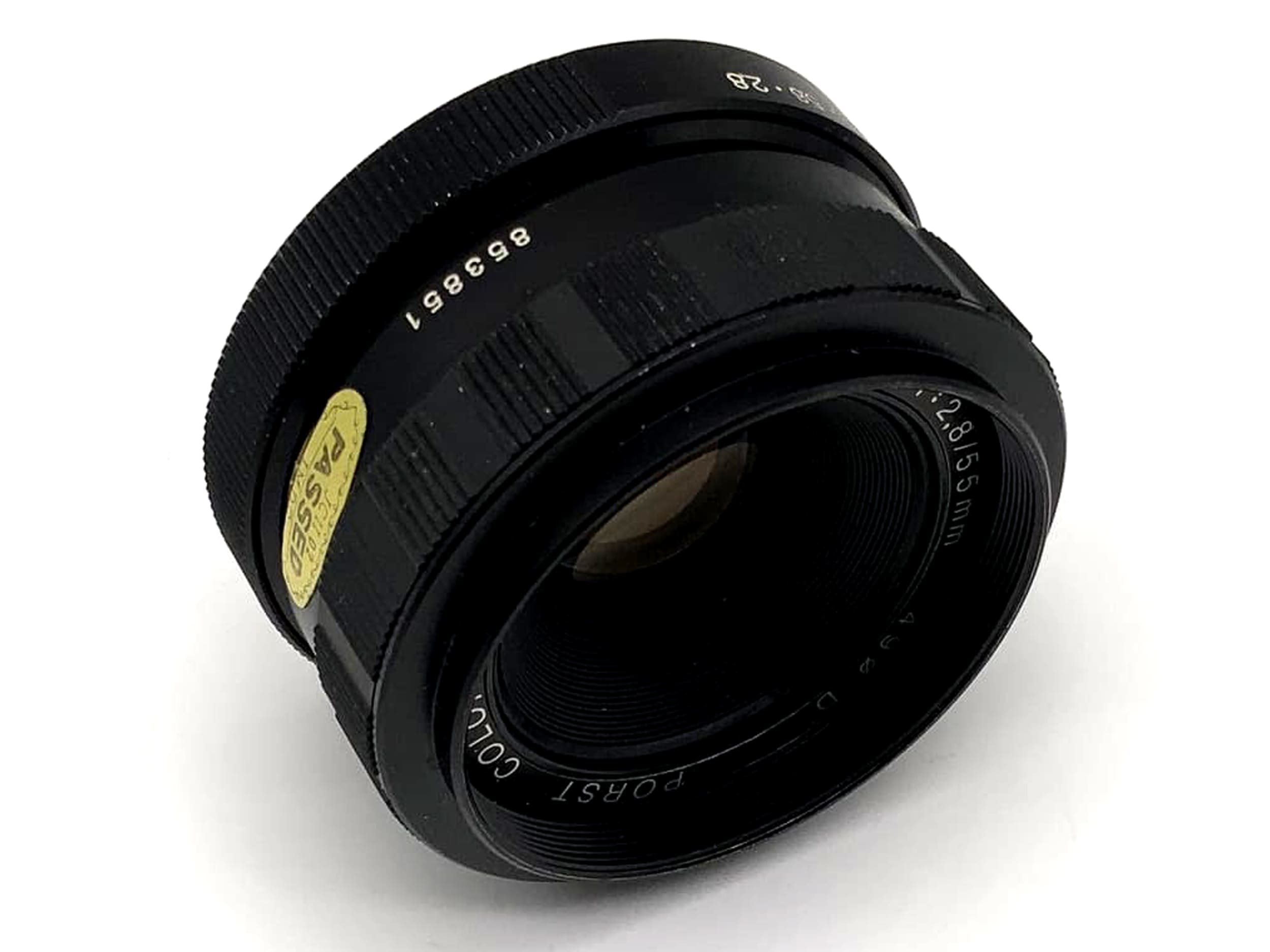 Porst Color Reflex lens M42 analog 55mm f/2.8