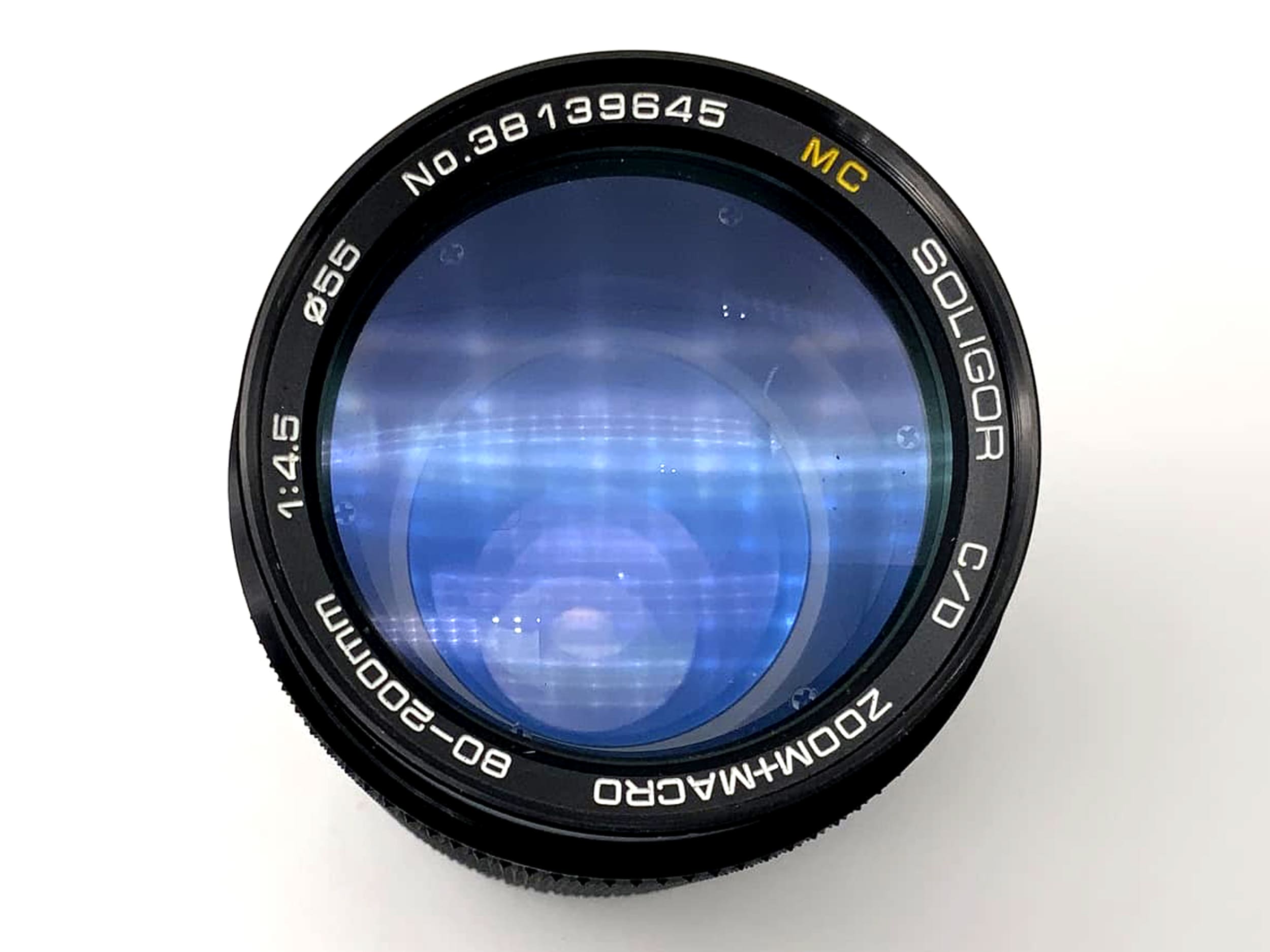 Soligor Zoom + Macro C/D 1:4.5 80-200mm analog lens (Yashica Contax C/Y)