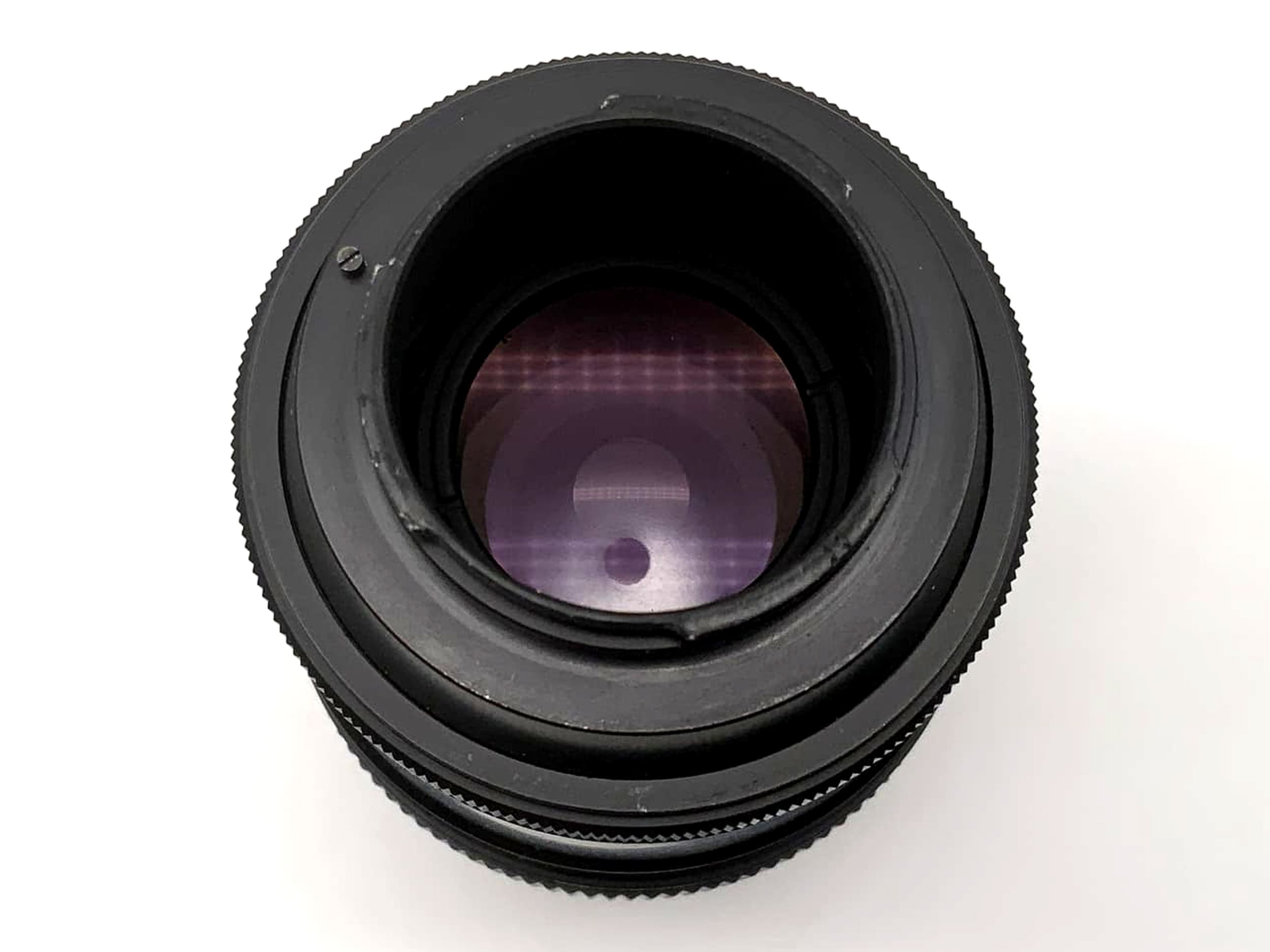 Pentacon f/4 200mm telephoto lens, analog 15-blade Exa mount 4/200 GDR