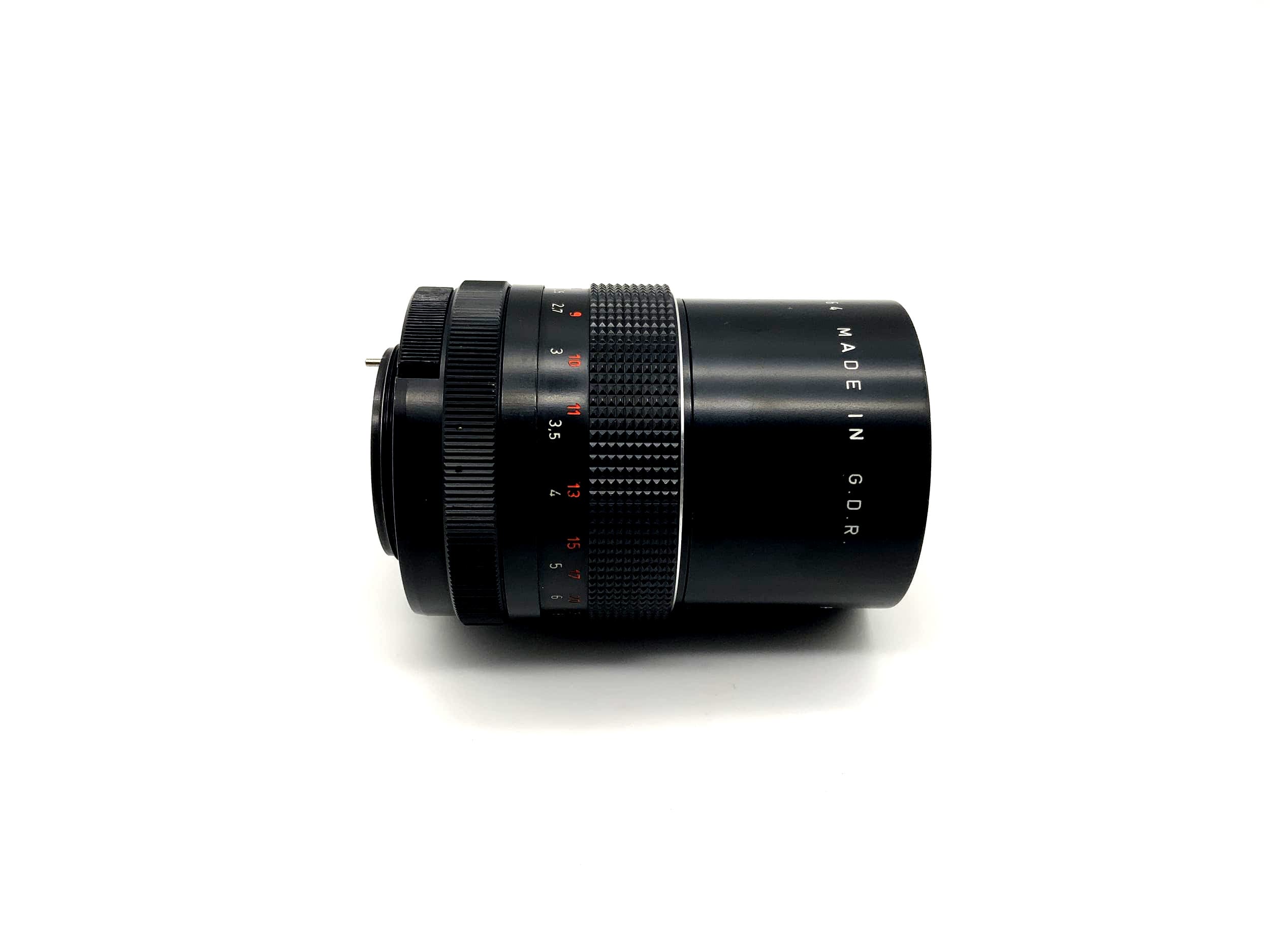 Pentacon electric MC135mm f/2.8 lens analog M42