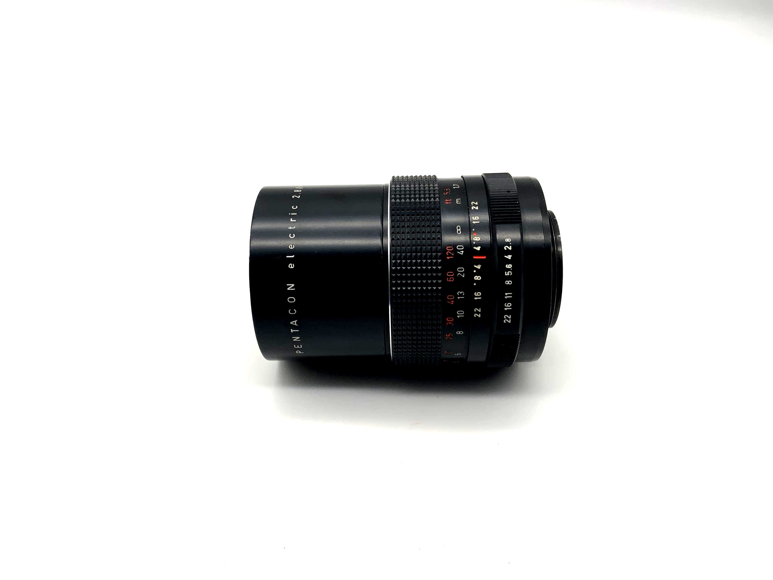 Pentacon electric MC135mm f/2.8 lens analog M42
