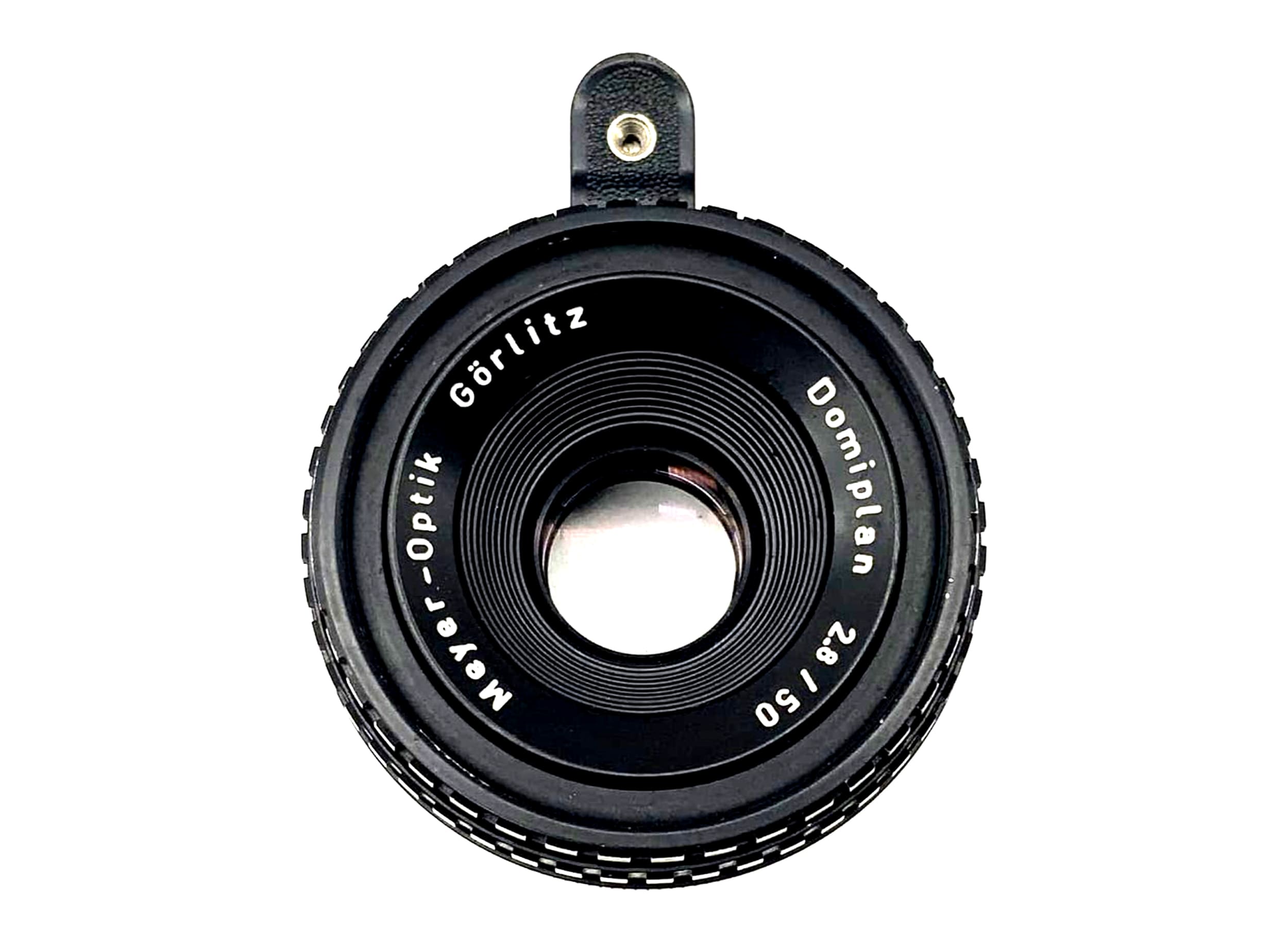 Meyer Optik Görlitz Domiplan lens analogue 50mm f/2.8 Exakta Exa Mount Zebra