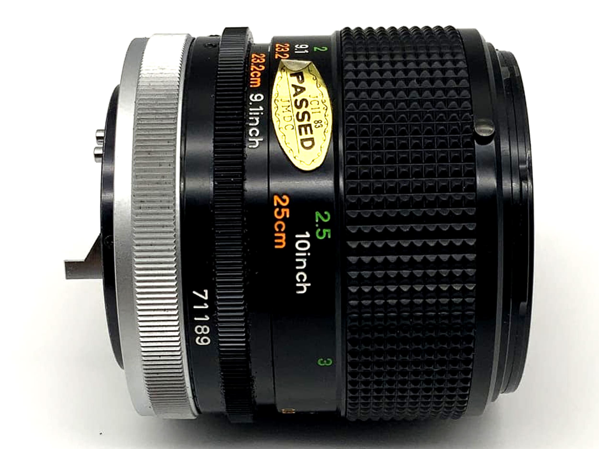 Canon Zoom Lens FD 50mm 1:3.5 SSC lens analogue